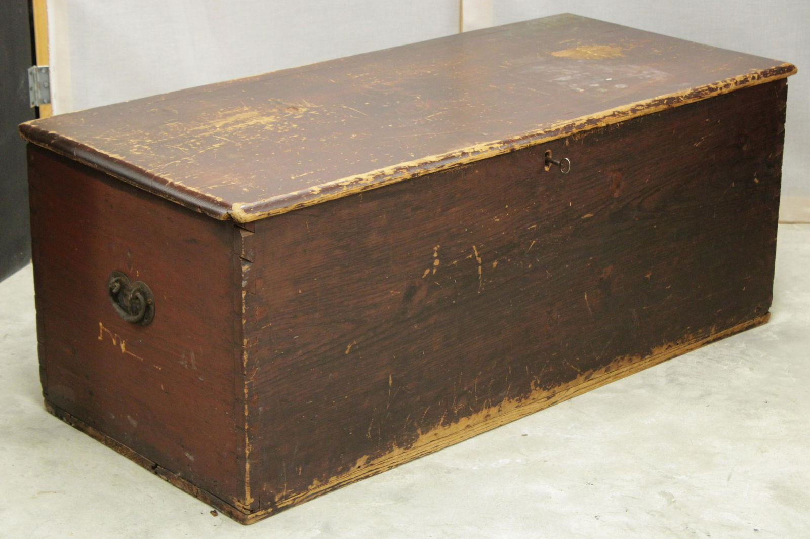 American Blanket Chest, 18th C. (1 of 2)