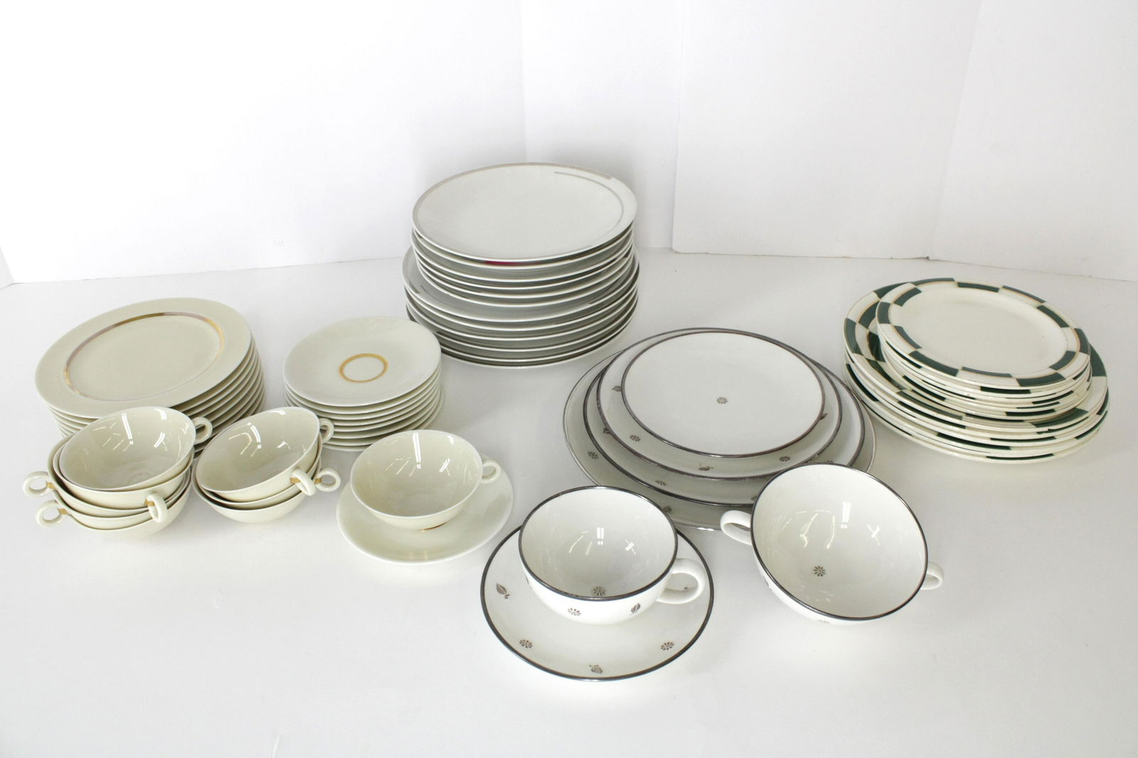 Mixed Lot Porcelain Dinnerware; Salins, Limoges (1 of 4)