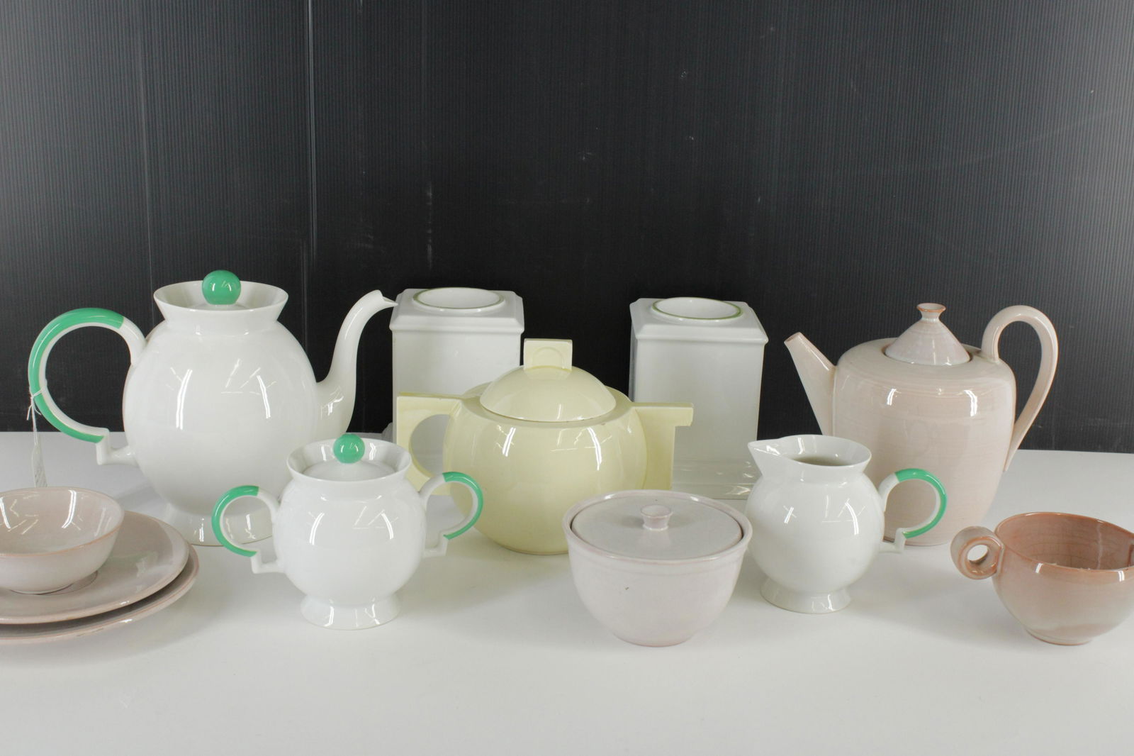 Lot Ceramic Tea Wares and Stands (1 of 5)