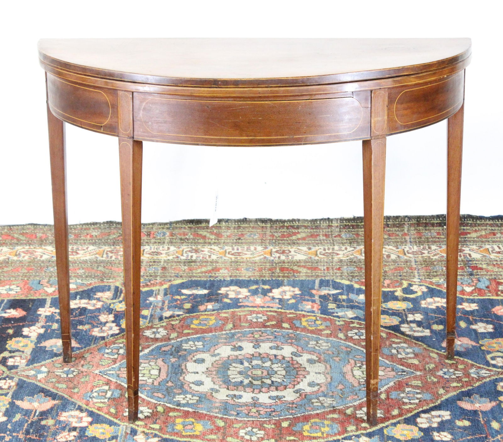 Sheraton Inlaid Mahogany Card Table, c.1800 (1 of 10)