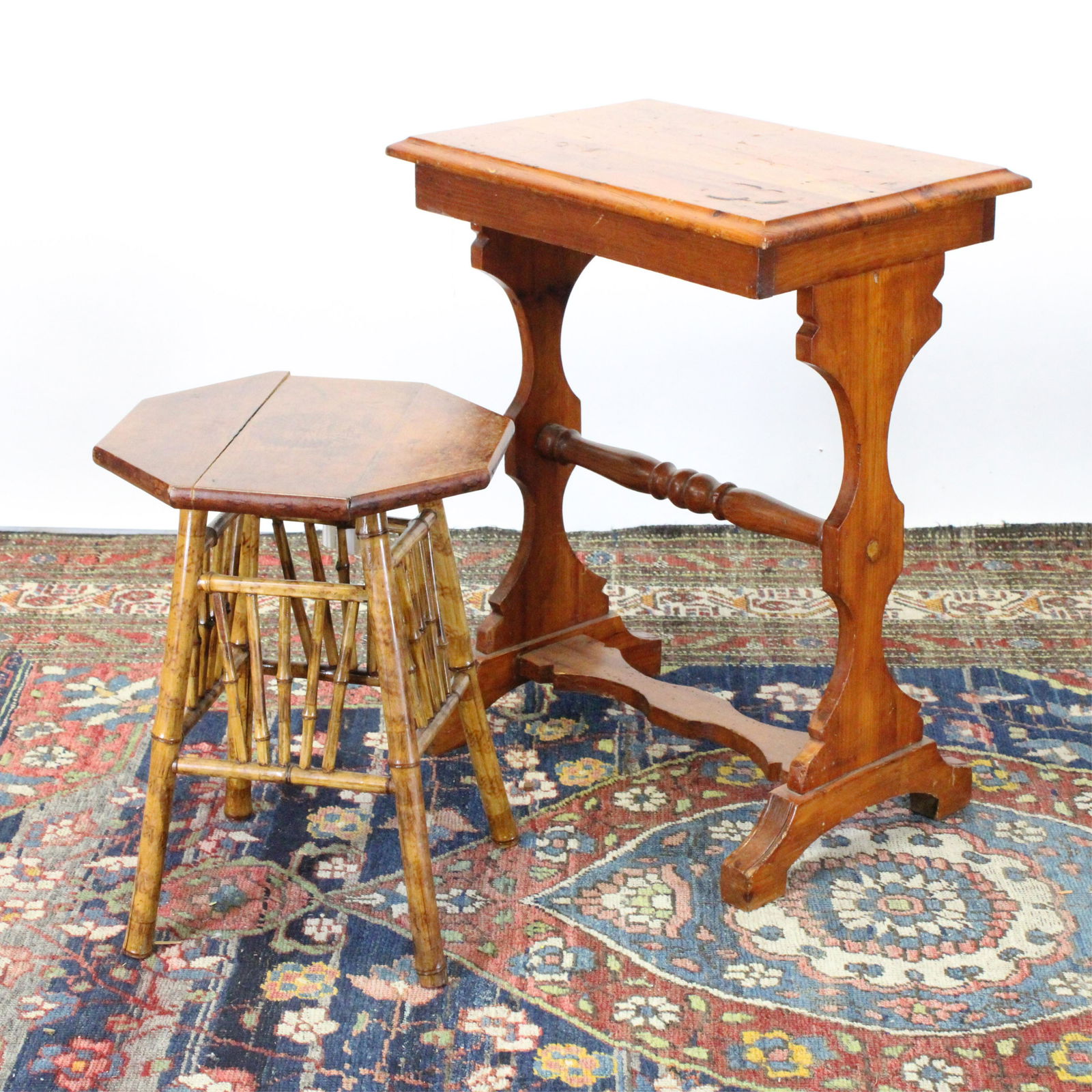 2 Small Tables, Late 19th/Early 20th C. (1 of 5)