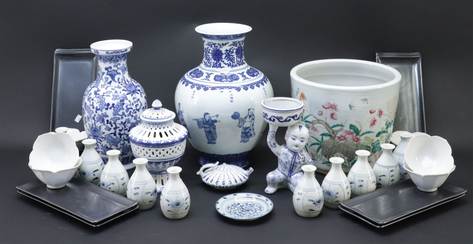 Asian Decorative And Food Use Porcelains, Ceramics (1 of 12)