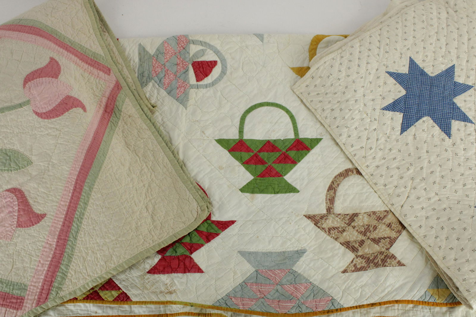 3 Hand Sewn Quilts (1 of 6)