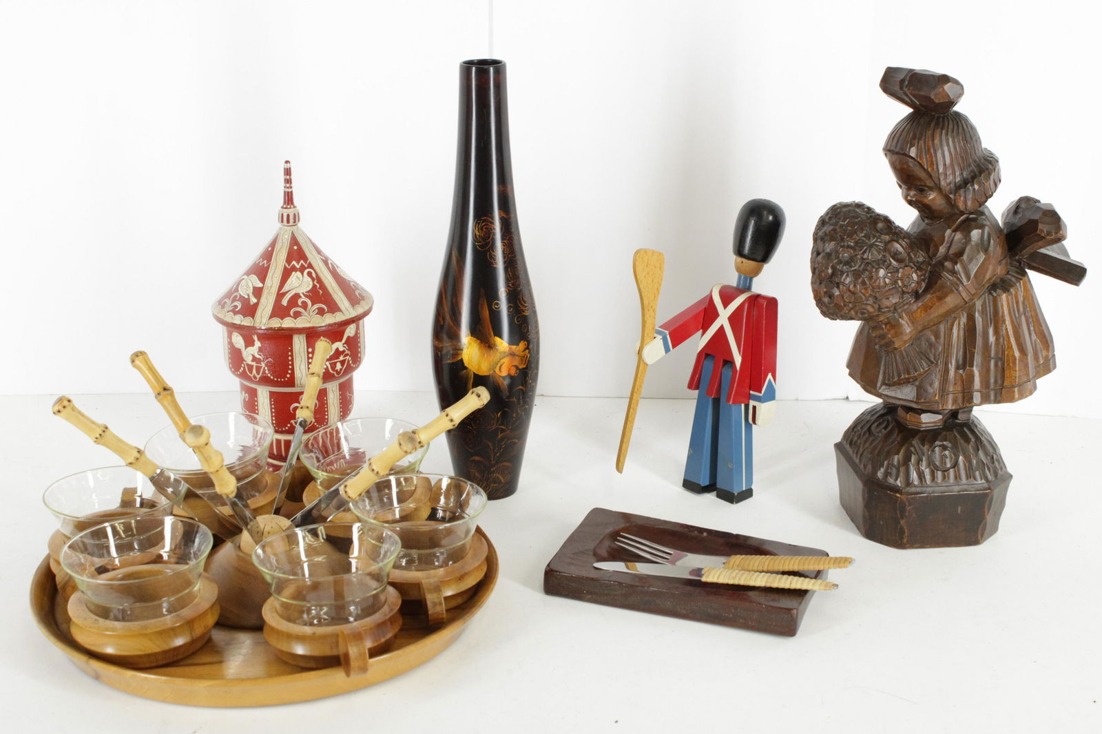 Group of Wood Items (1 of 2)