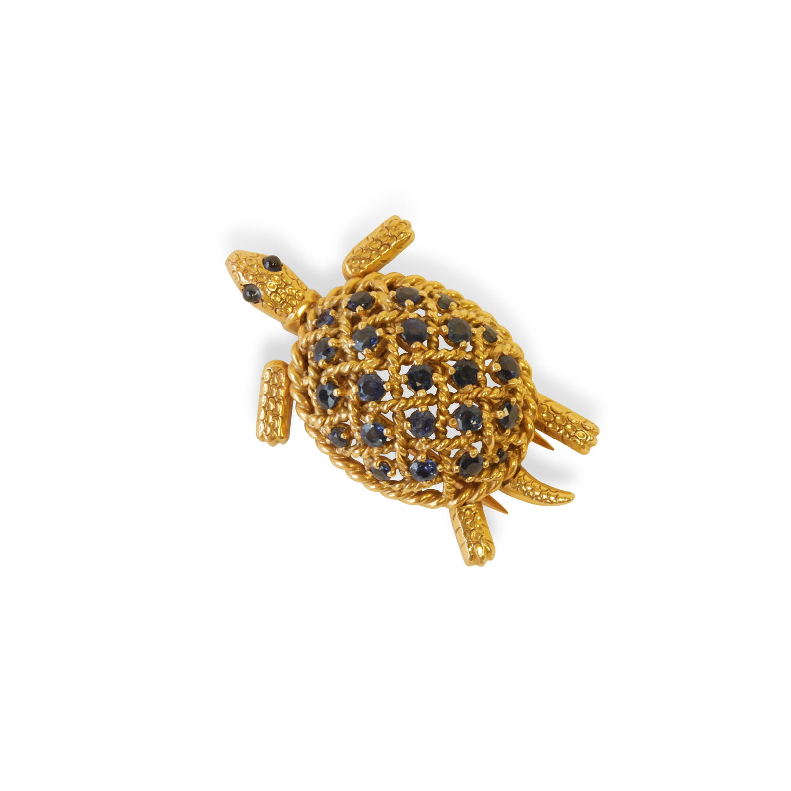Cartier - 18k Gold Turtle Brooch (1 of 4)