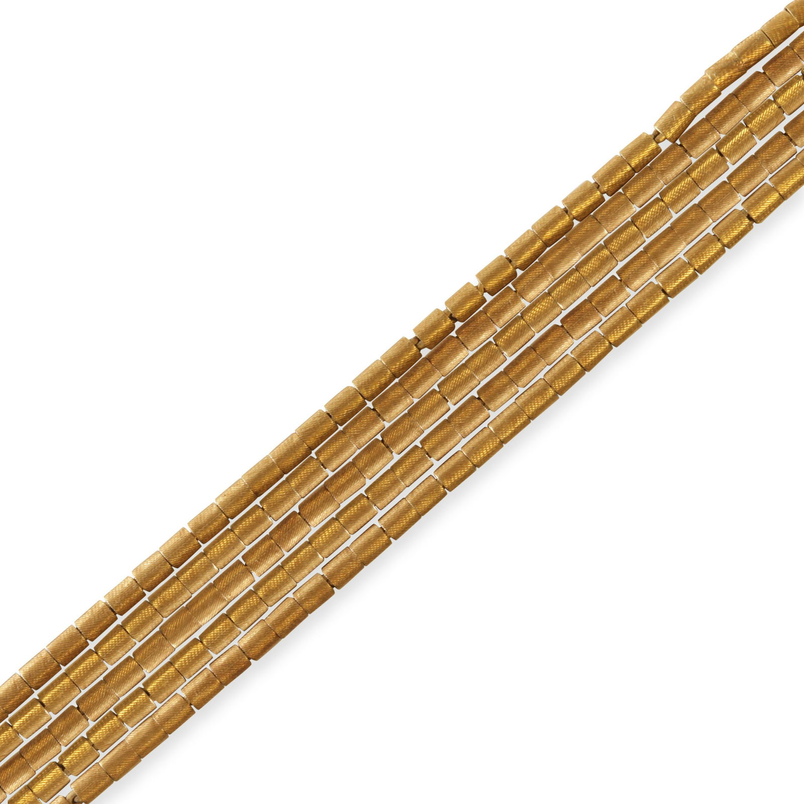 18k Yellow Gold Multi Strand Bracelet (1 of 4)