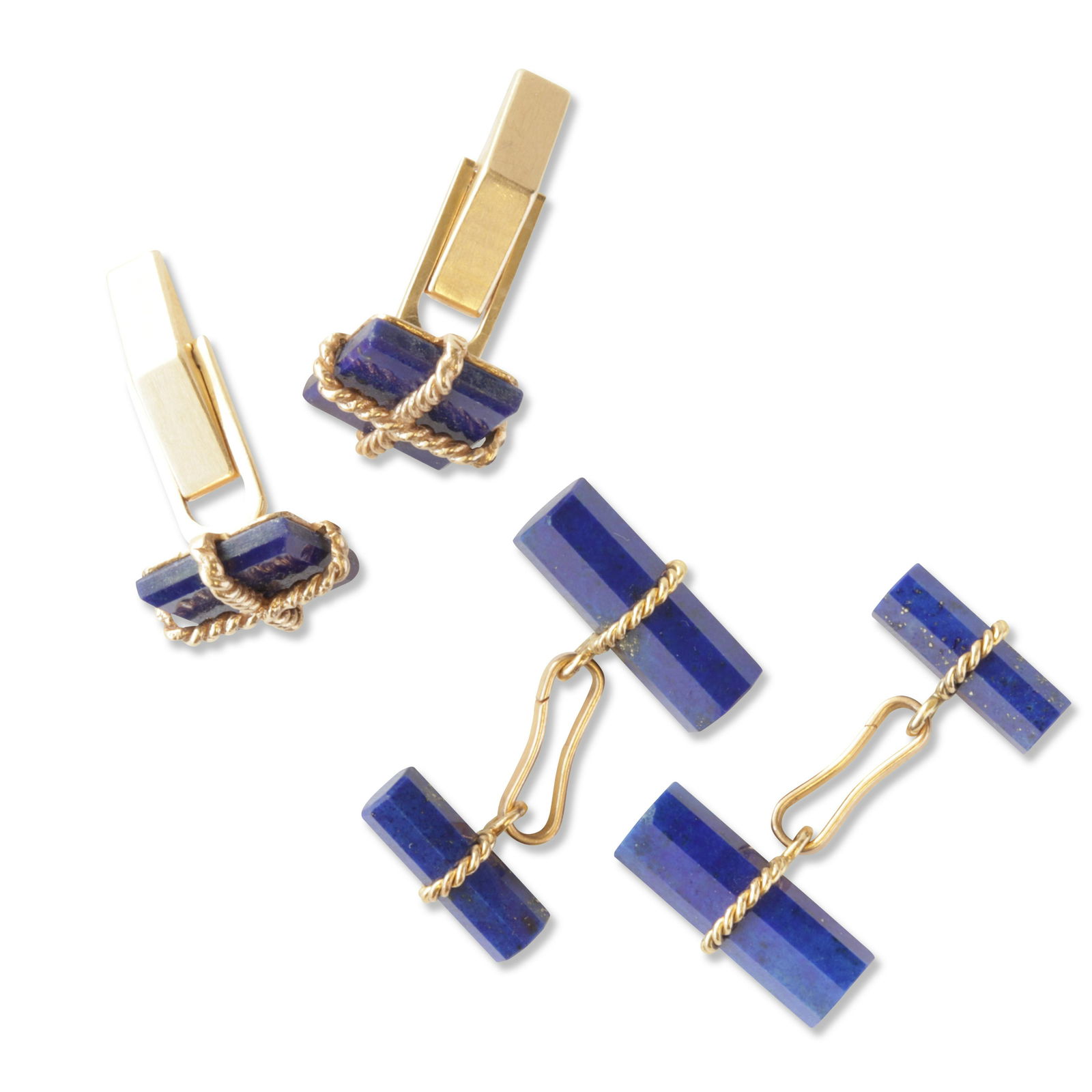 Two Pairs of Lapis Cufflinks (1 of 3)