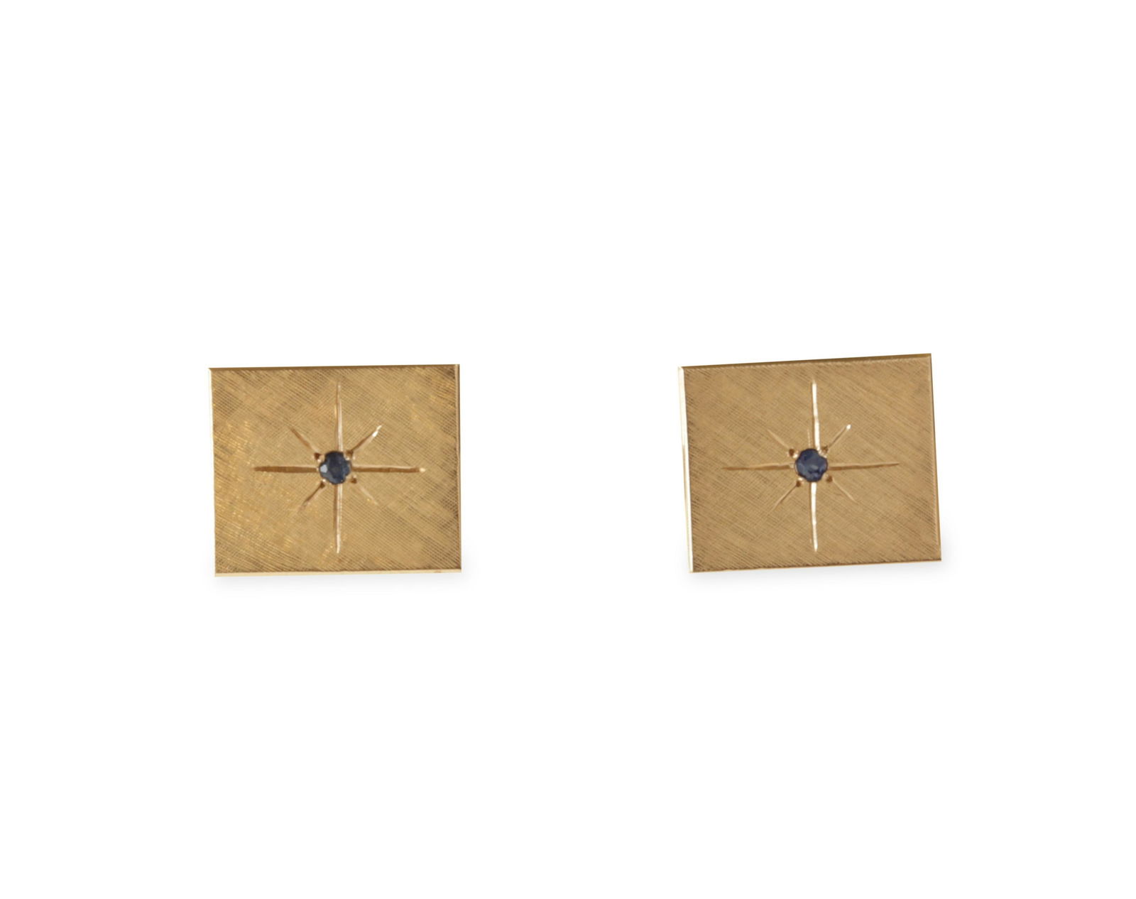 Pair of Retro Modern 14k Cufflinks (1 of 3)