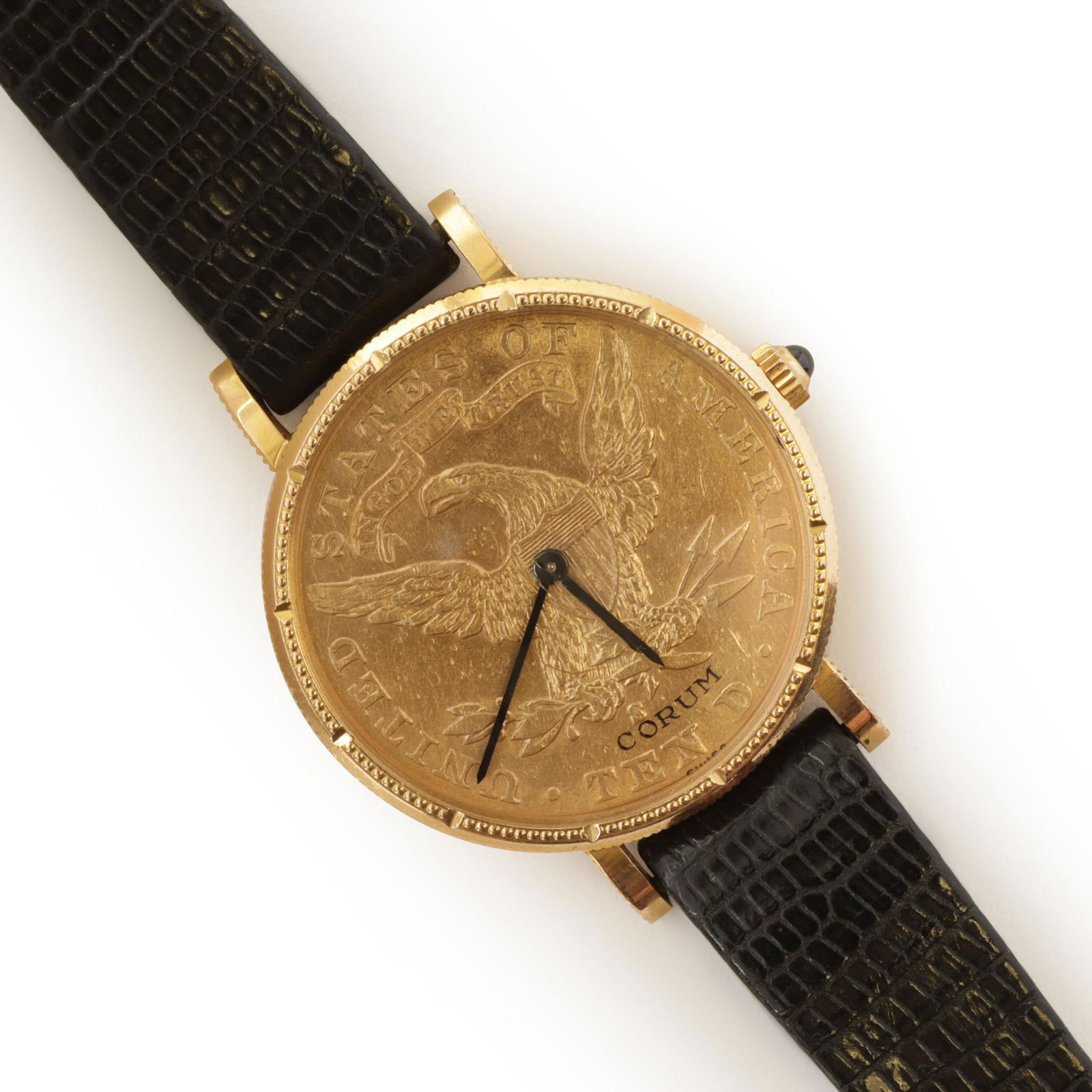 1894 Coronet Head Gold $10 Coin Corum Watch (1 of 5)