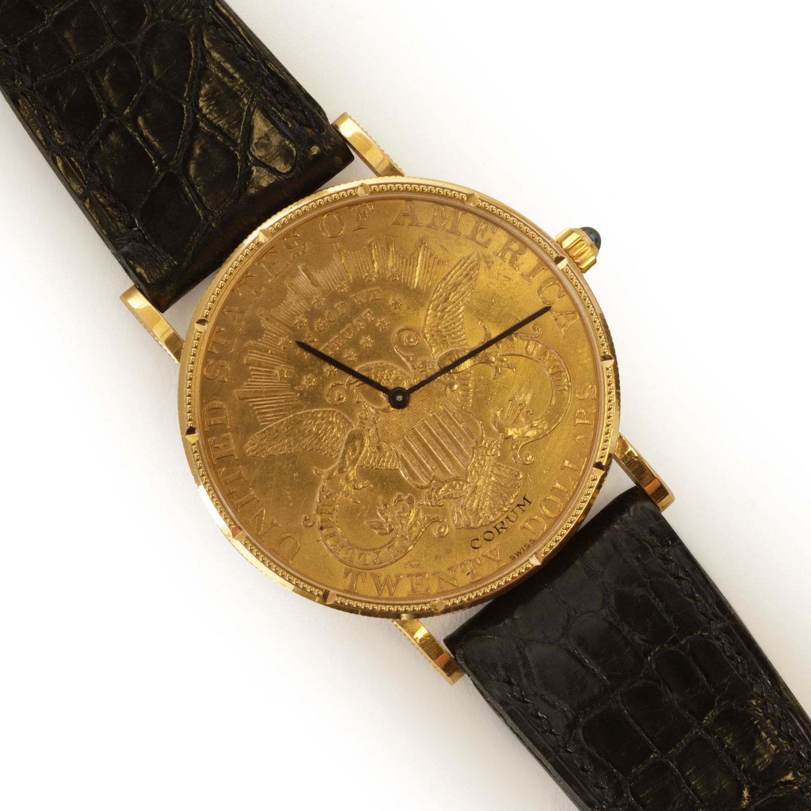 1904 Coronet Head Gold $20 Coin Corum Watch (1 of 8)