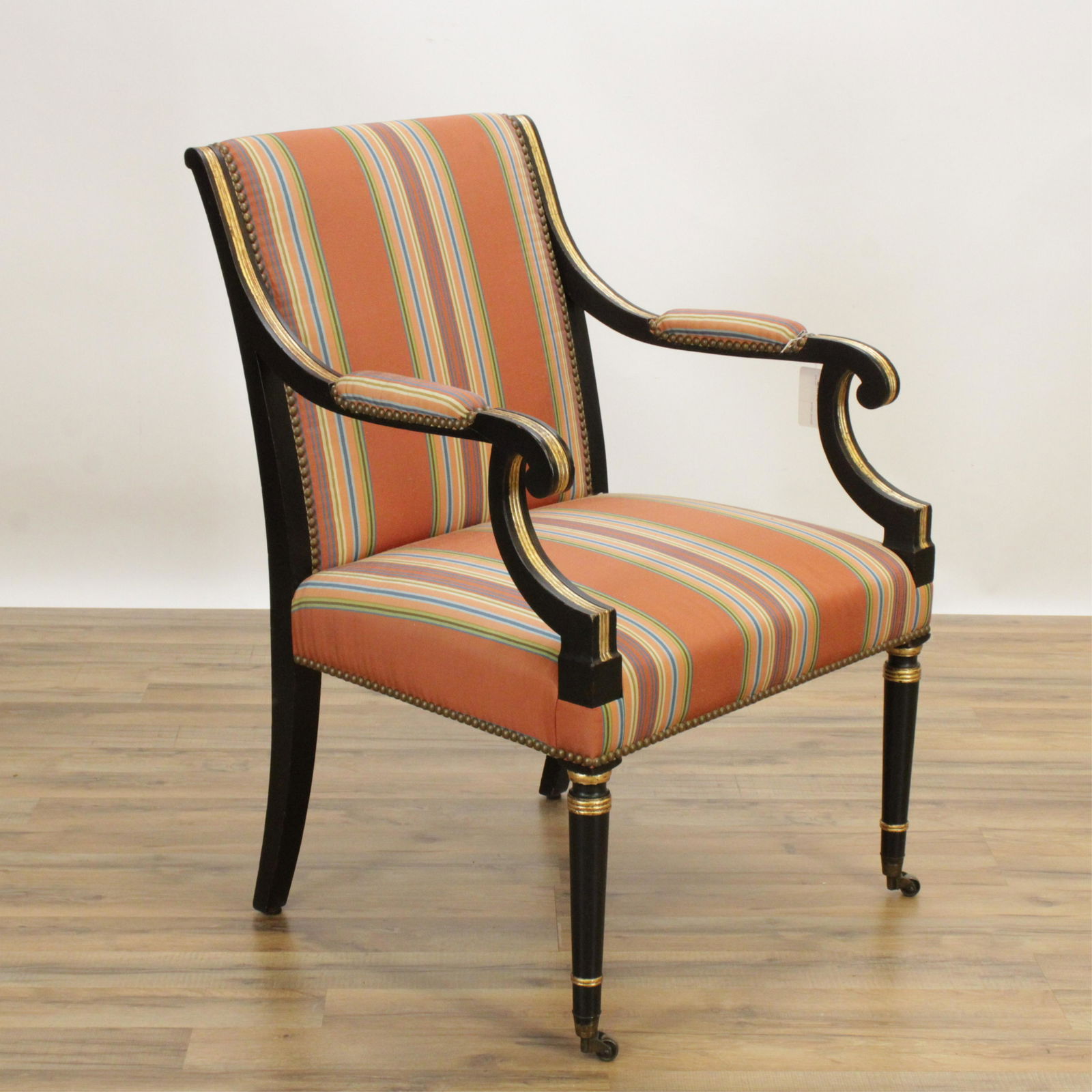 Regence Style Open Arm Chair (1 of 4)