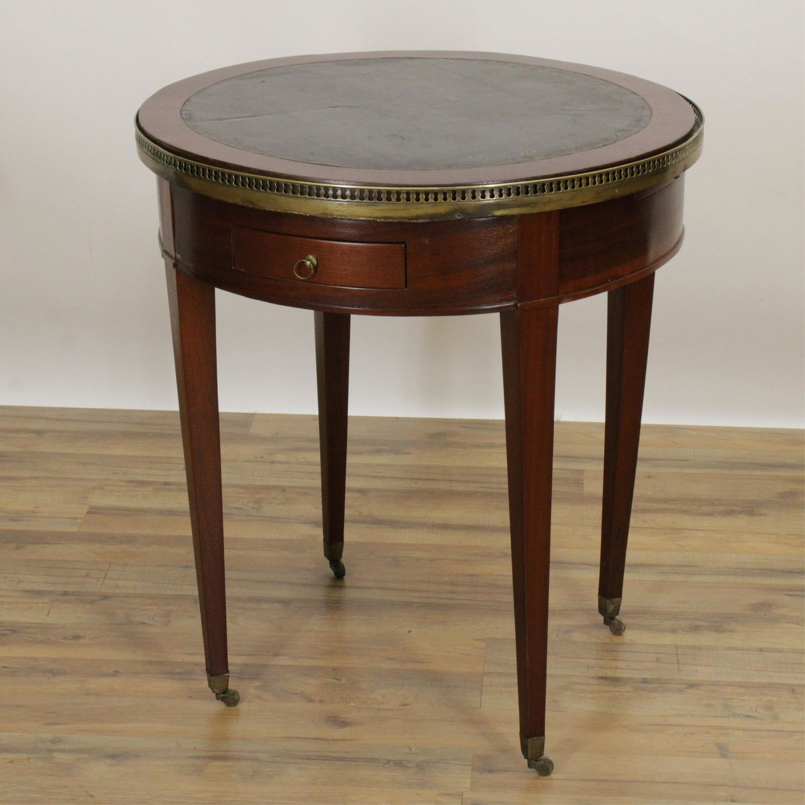 Louis XVI Brass Mounted Bouilotte Table, 18th C. (1 of 4)