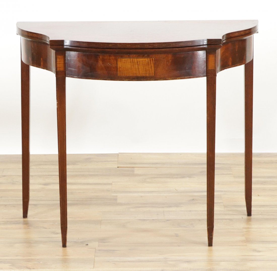 Federal Style Fold-Over Games Table (1 of 7)