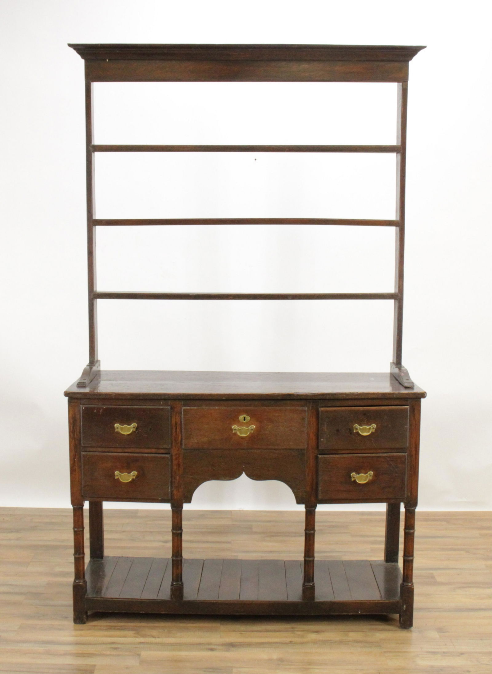 Oak Welsh Dresser, 19th C. (1 of 7)