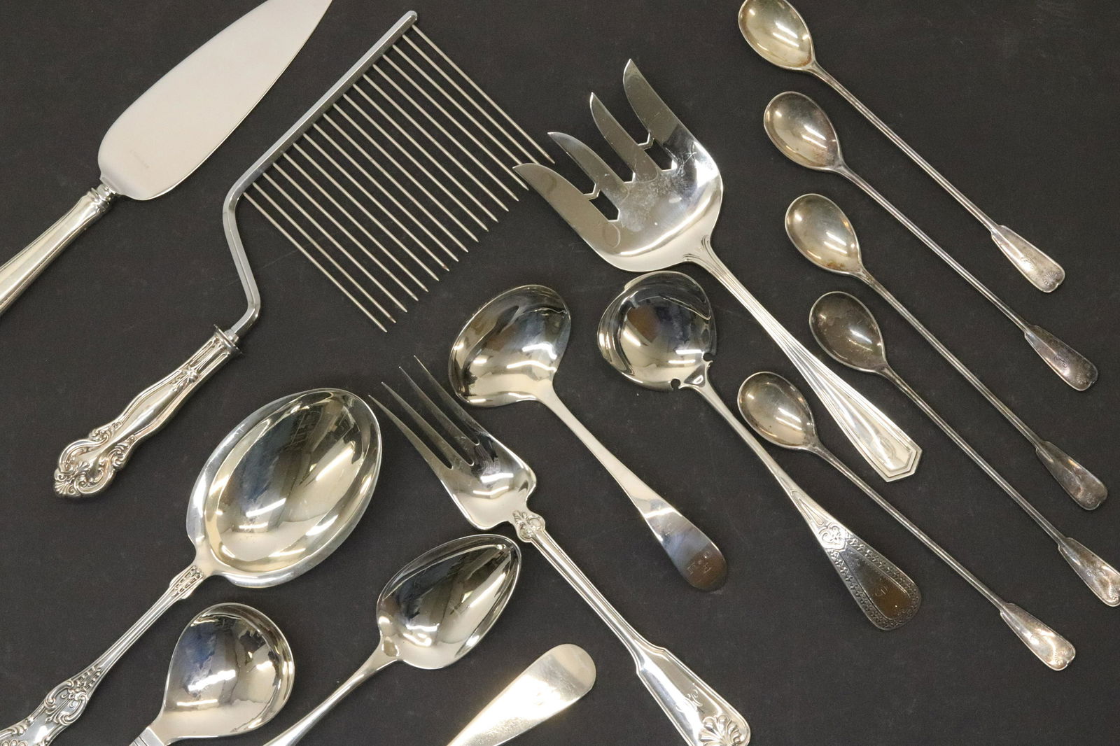 Sterling + Coin Flatware - Tiffany, Jensen, etc (1 of 6)