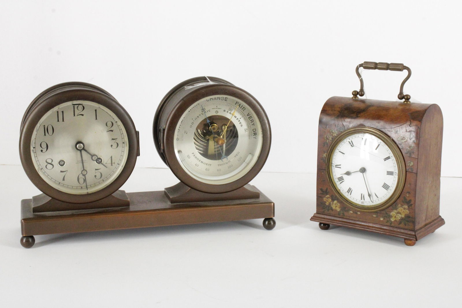 Ship's Clock & Clock/Barometer (1 of 5)