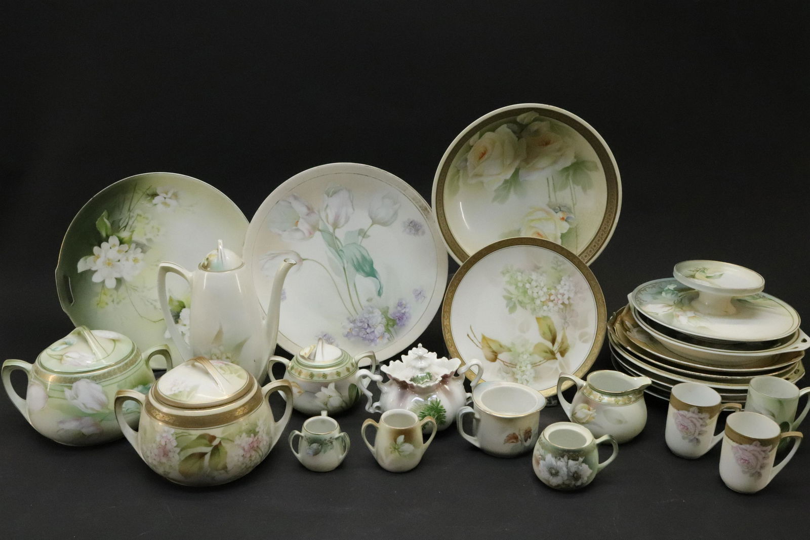 Approx. 27 Assorted Pieces RS Germany Porcelain (1 of 9)