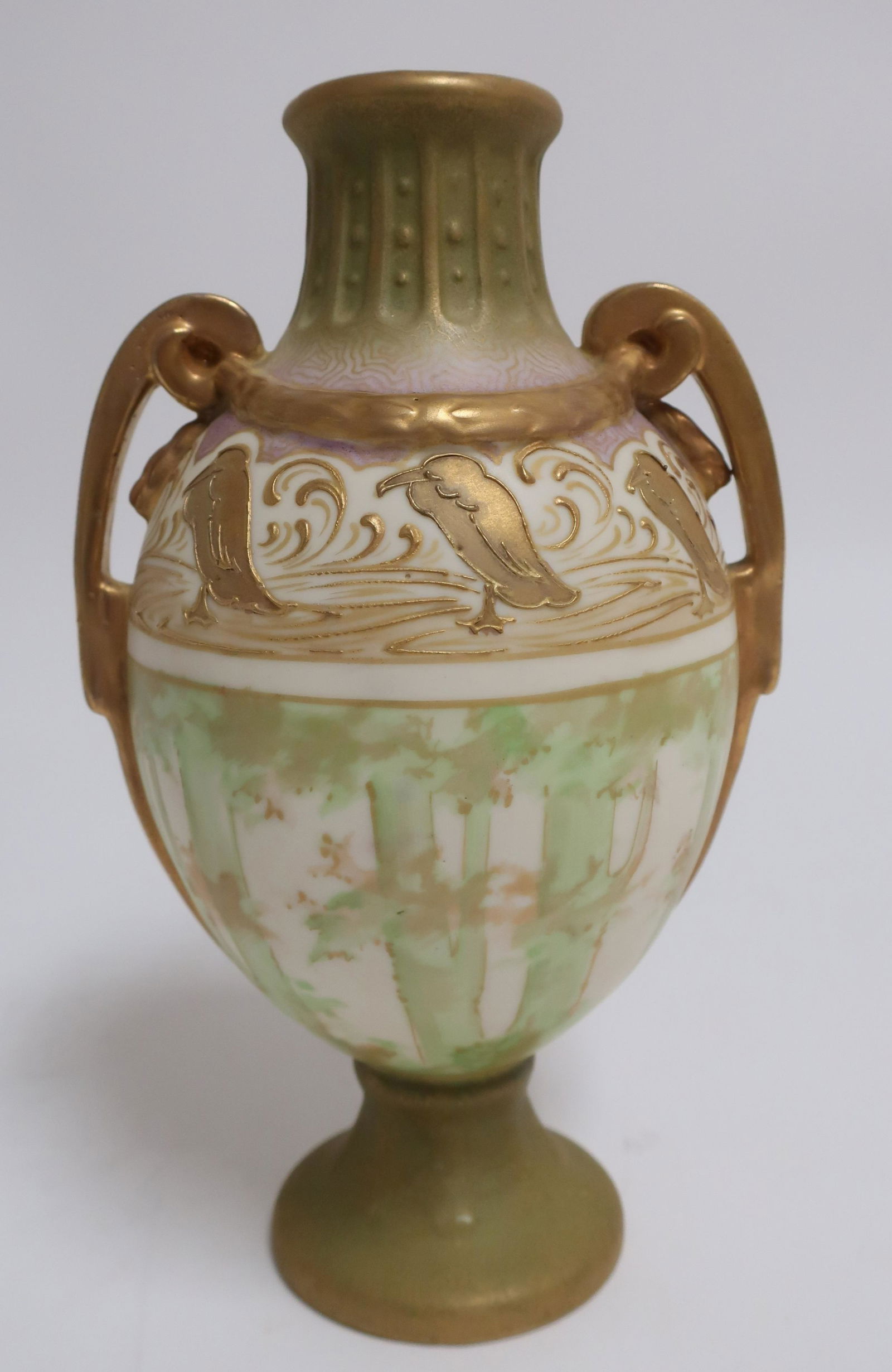 Amphora Double Handled Porcelain Urn (1 of 6)