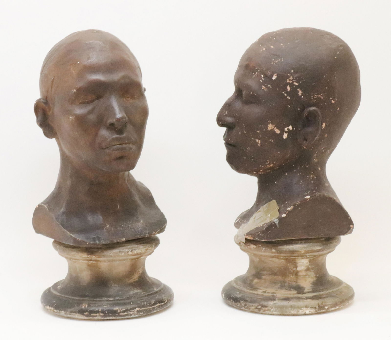 2 Busts of Indigenous Persons, Smithsonian 1881 (1 of 14)