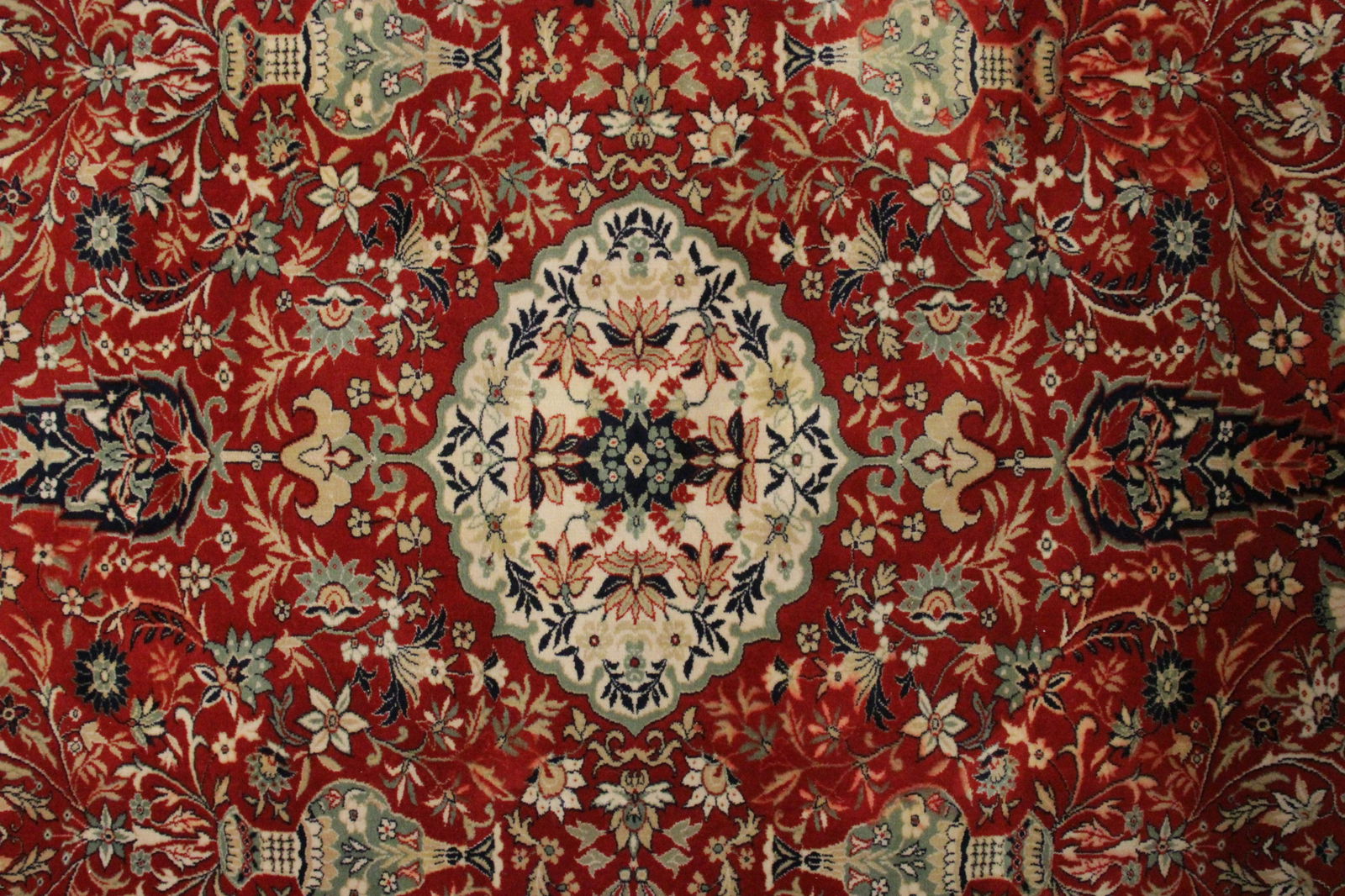 Persian Style Wool Carpet, Korea, 8' 3" x 11' 4" (1 of 10)