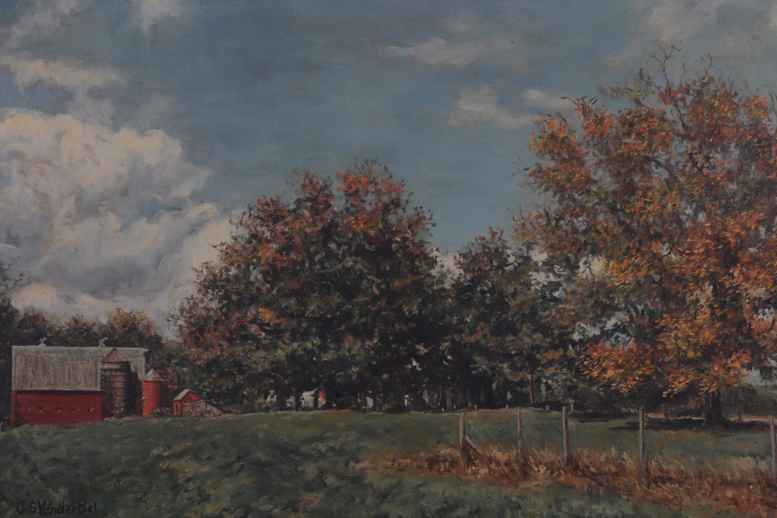 G.S. Vander Poel - Red Barn & Meadows (1 of 4)