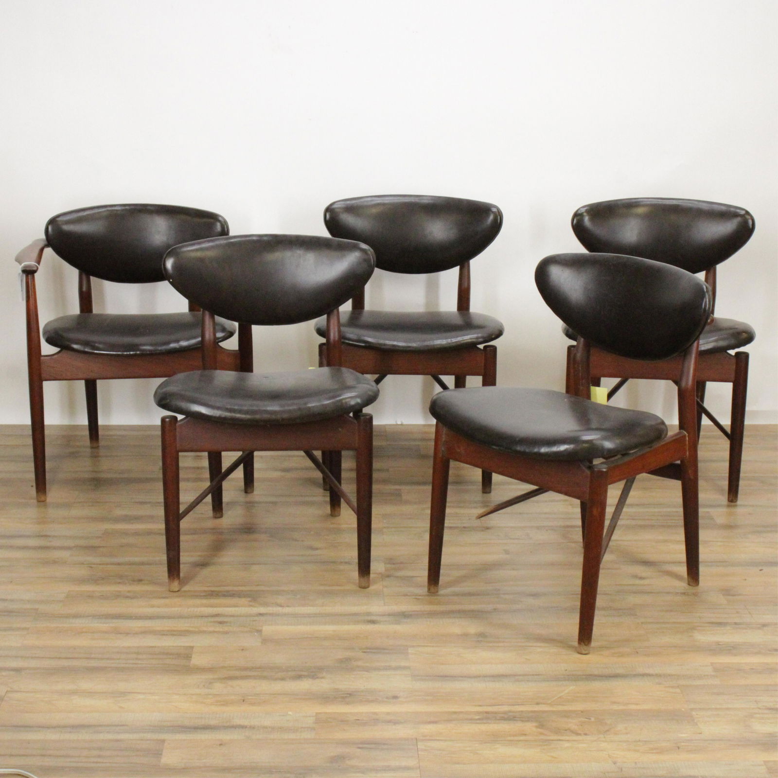 Five Niels Vodder (Finn Juhl) Danish Modern Chairs (1 of 11)