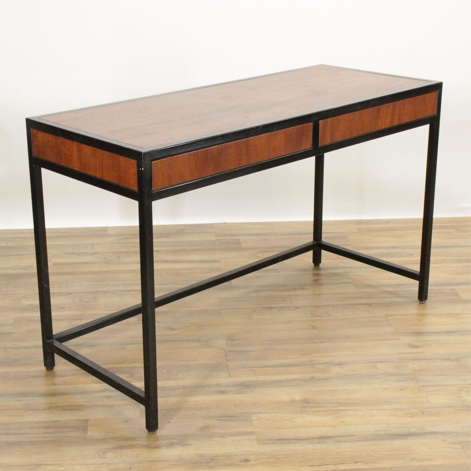 MCM Two Drawer Desk, Stanley Salzman Design (1 of 5)