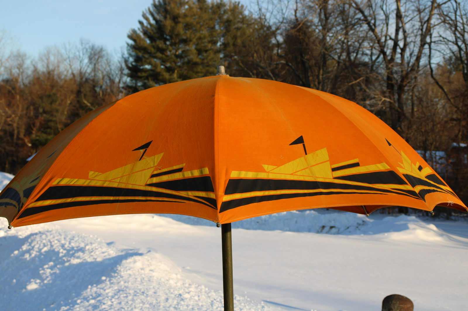 Art Deco Beach Umbrella (1 of 7)
