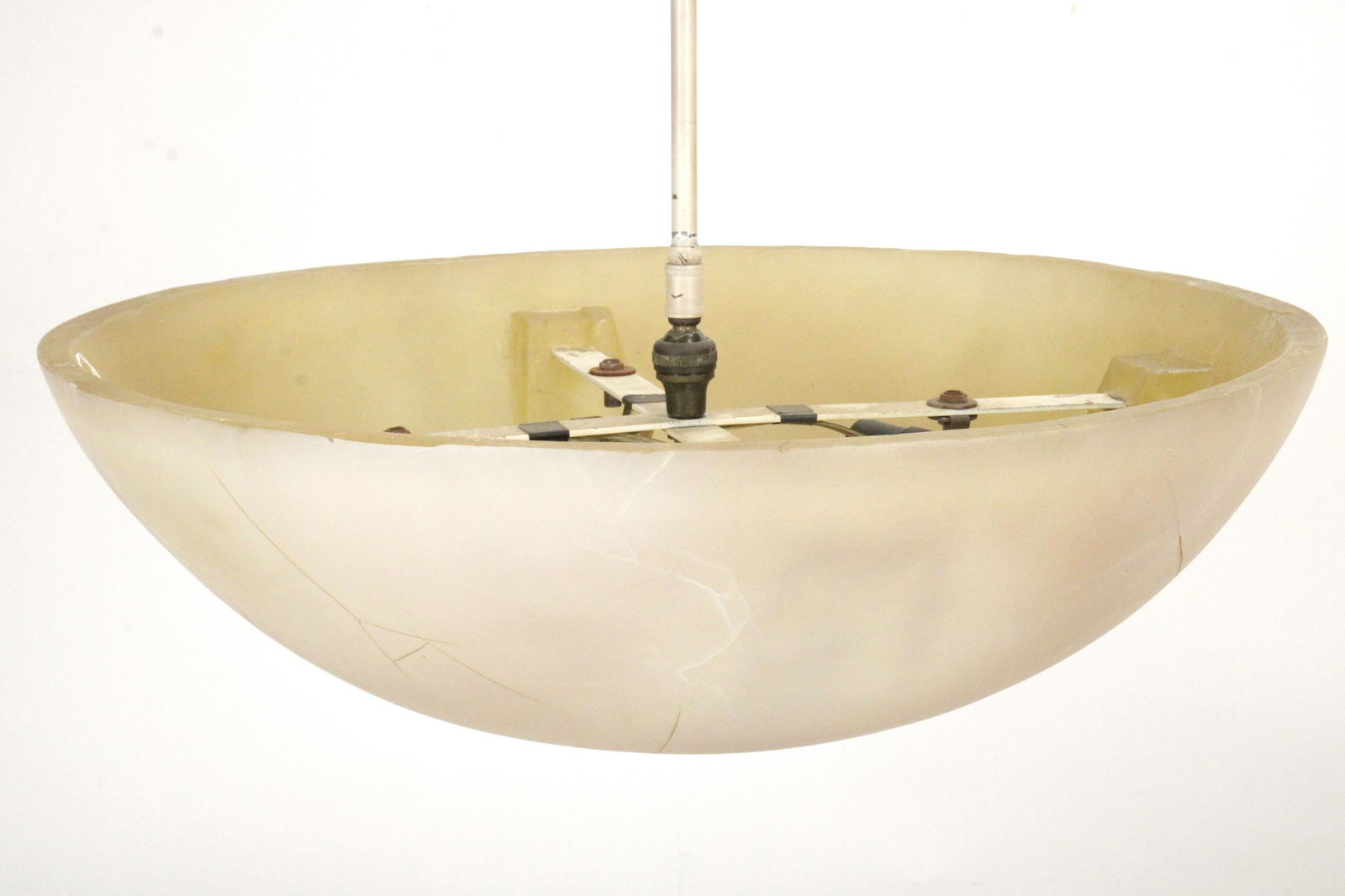 Modern Cast Resin Ceiling Fixture, circa 1980 (1 of 5)