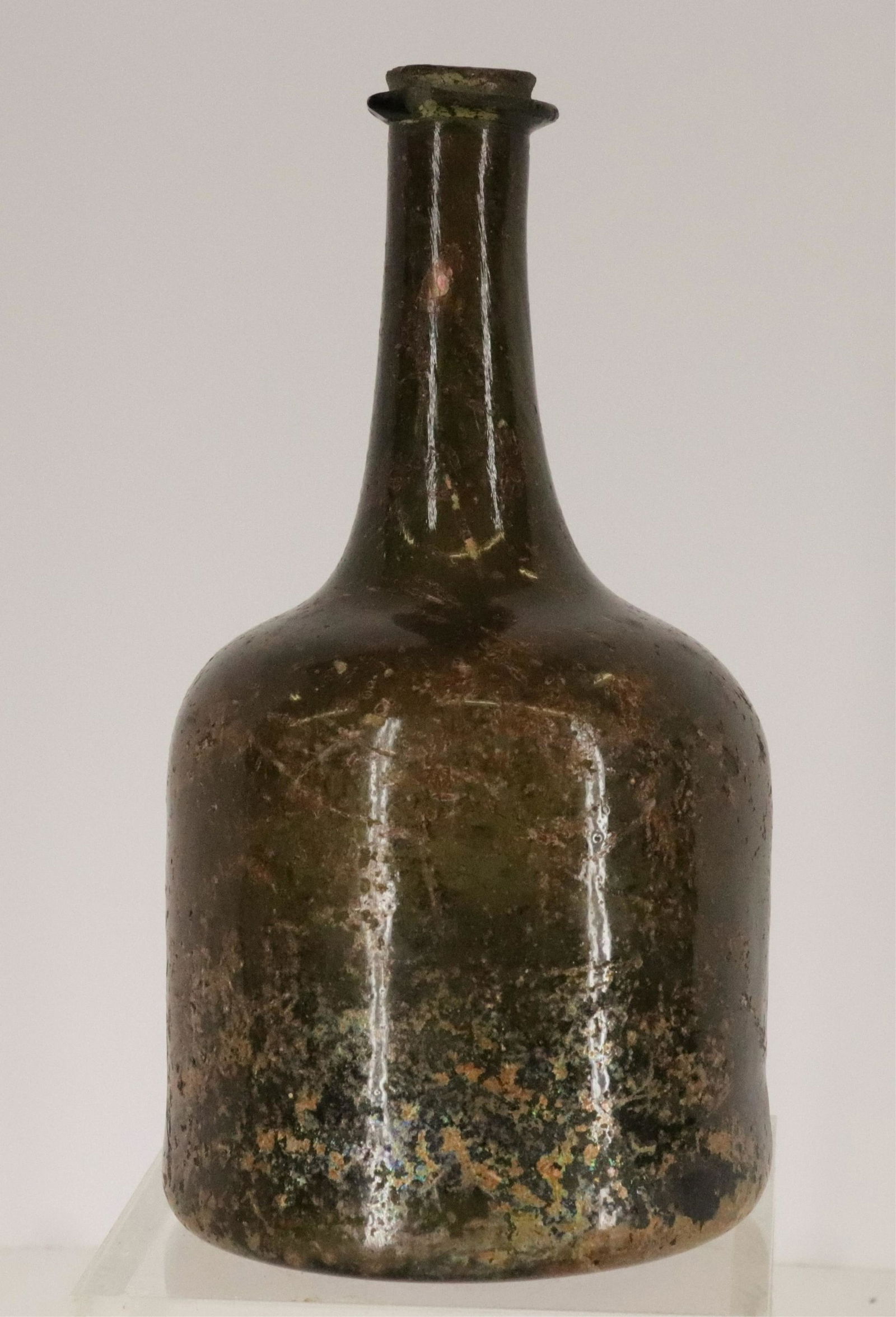 Antique Glass Bottle, 18th/19th C. (1 of 4)