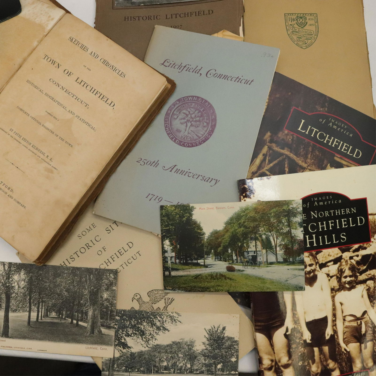Books on Historic Litchfield & Connecticut (1 of 10)