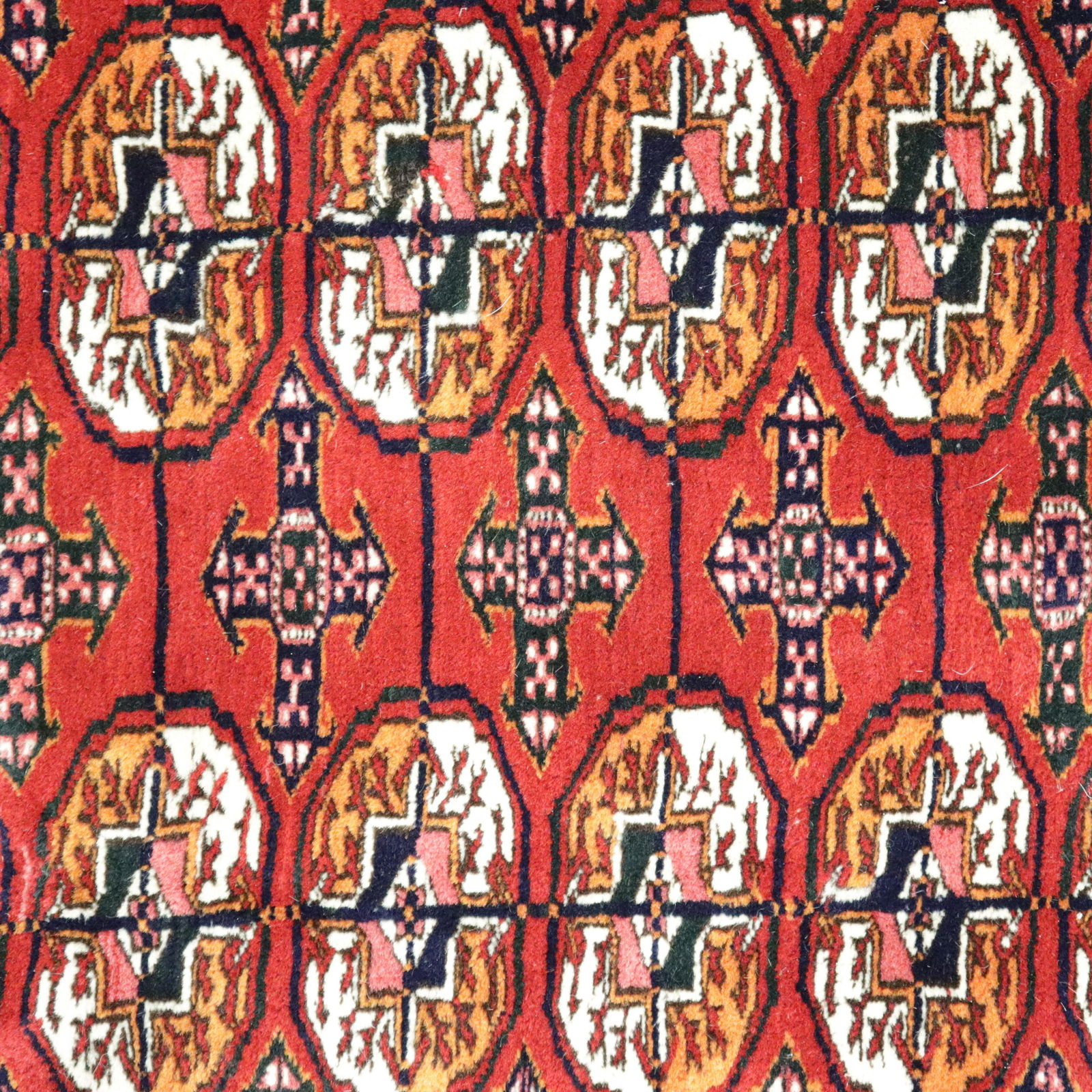 Tekke Bokhara Wool Rug - 4 x 5 (1 of 4)