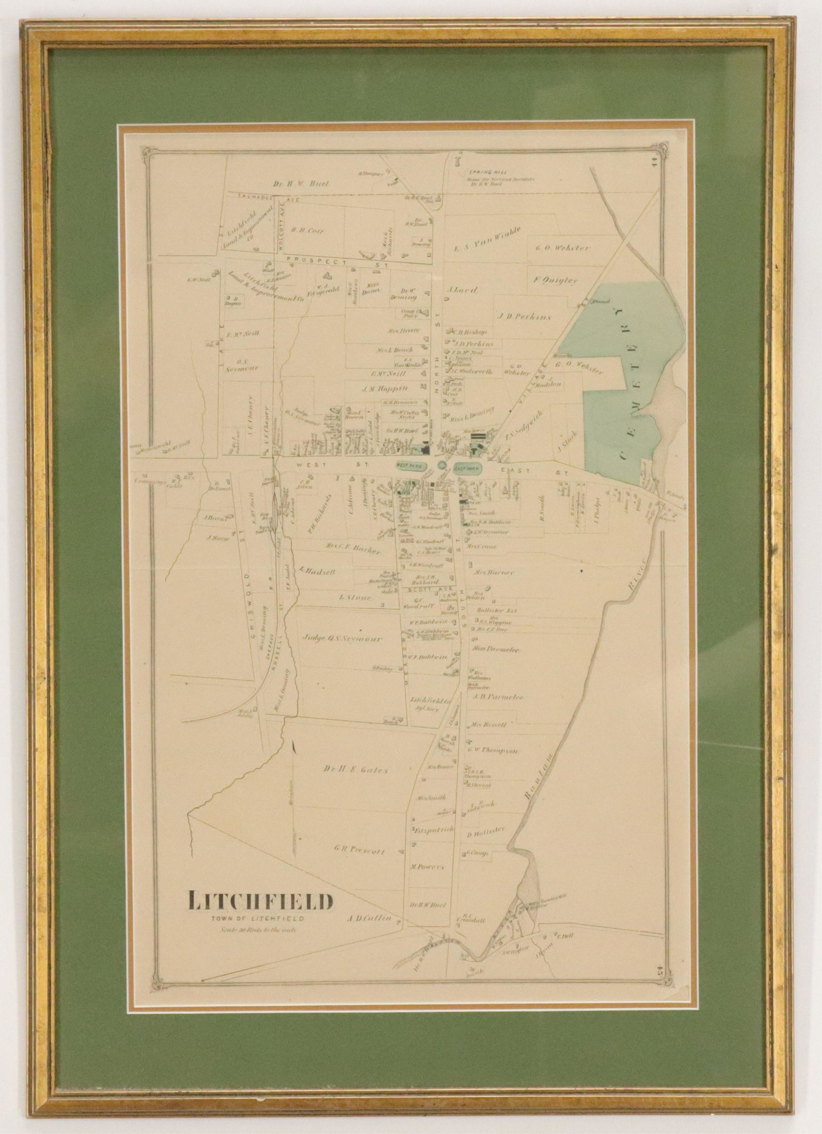 Map of Litchfield, CT (1 of 4)