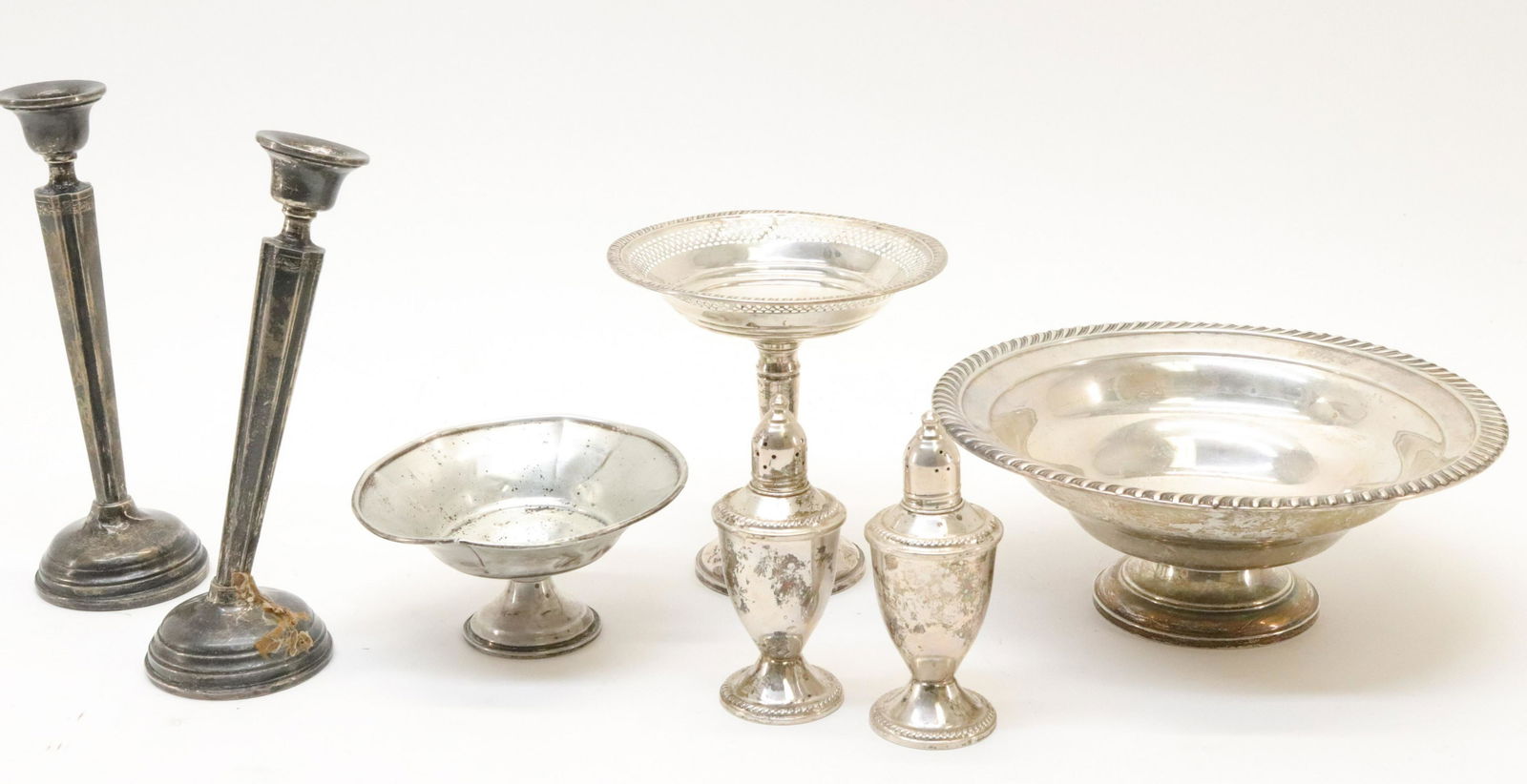 7 pcs of Weighted of Sterling Silver (1 of 7)