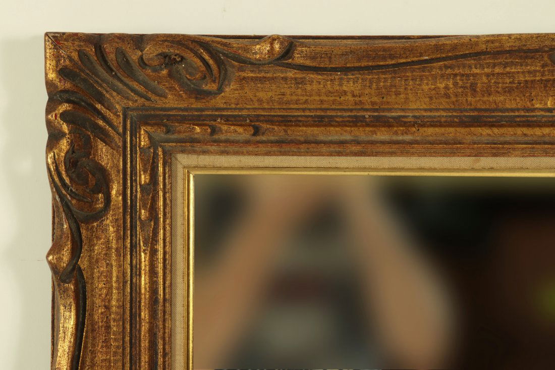 Early Georgian Style Gilt Decorated Mirror (1 of 3)