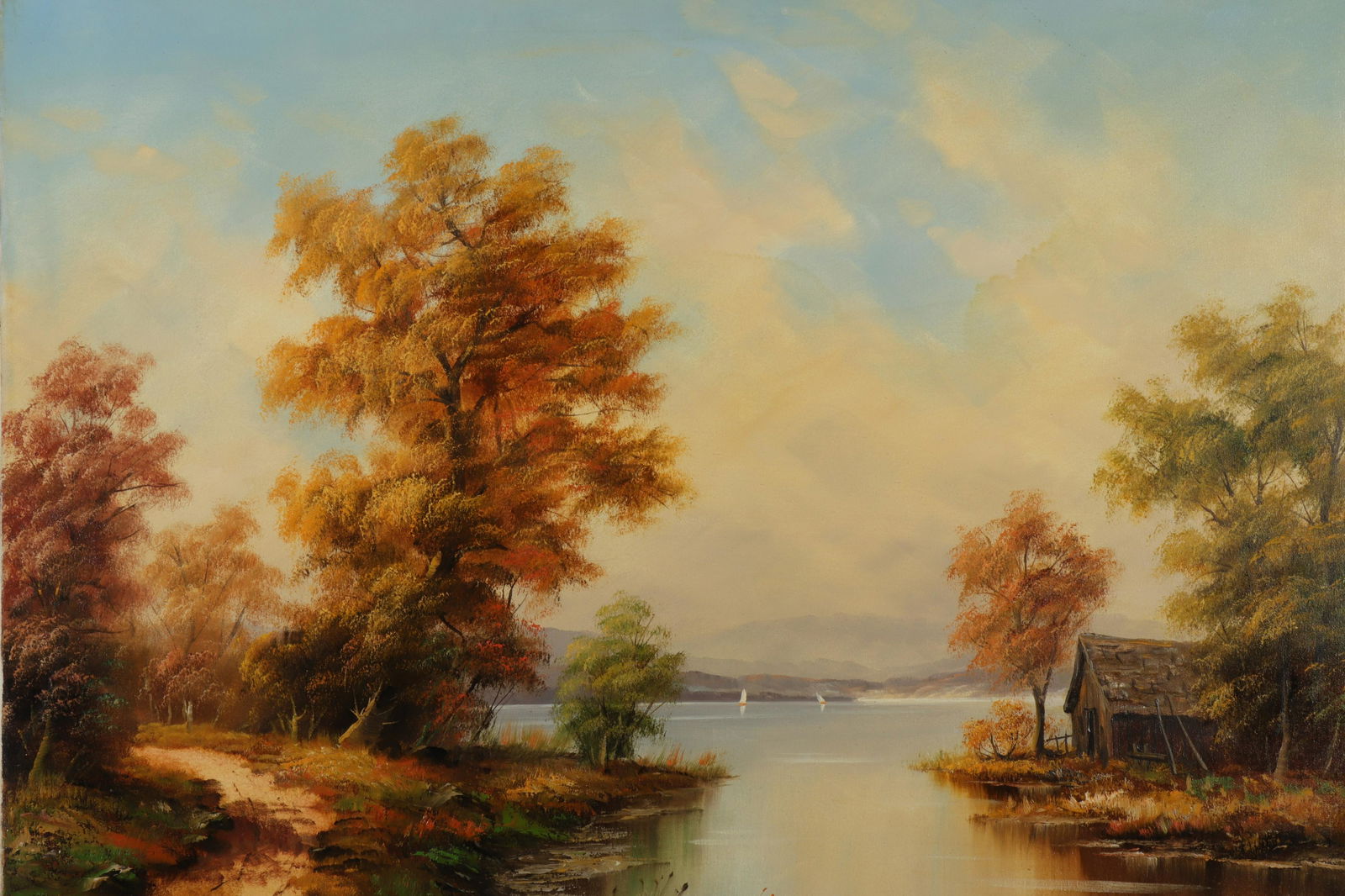 "Hut by the Lake", O/C (1 of 4)