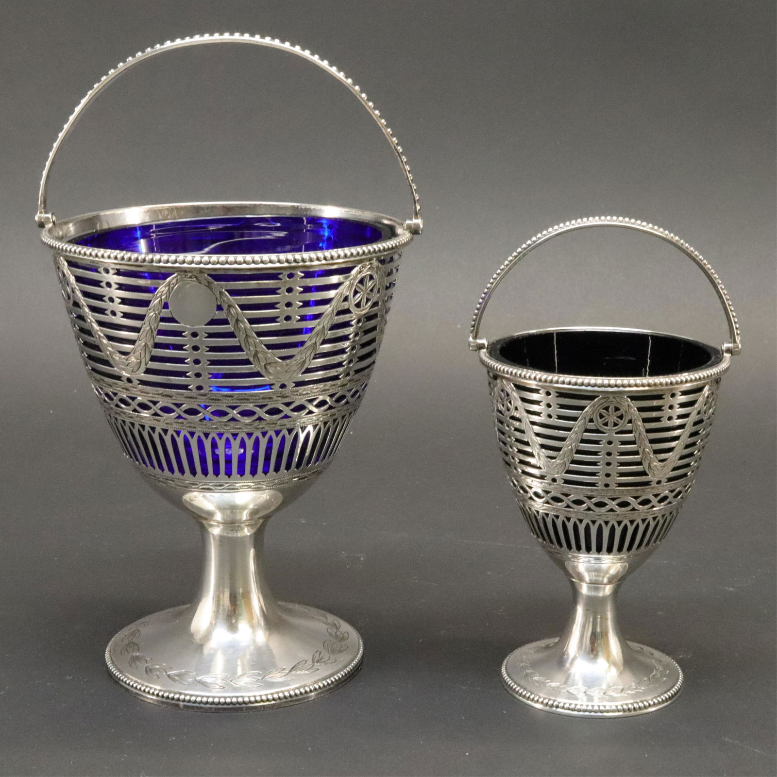 George III Aldridge & Green Sugar Baskets (1 of 4)
