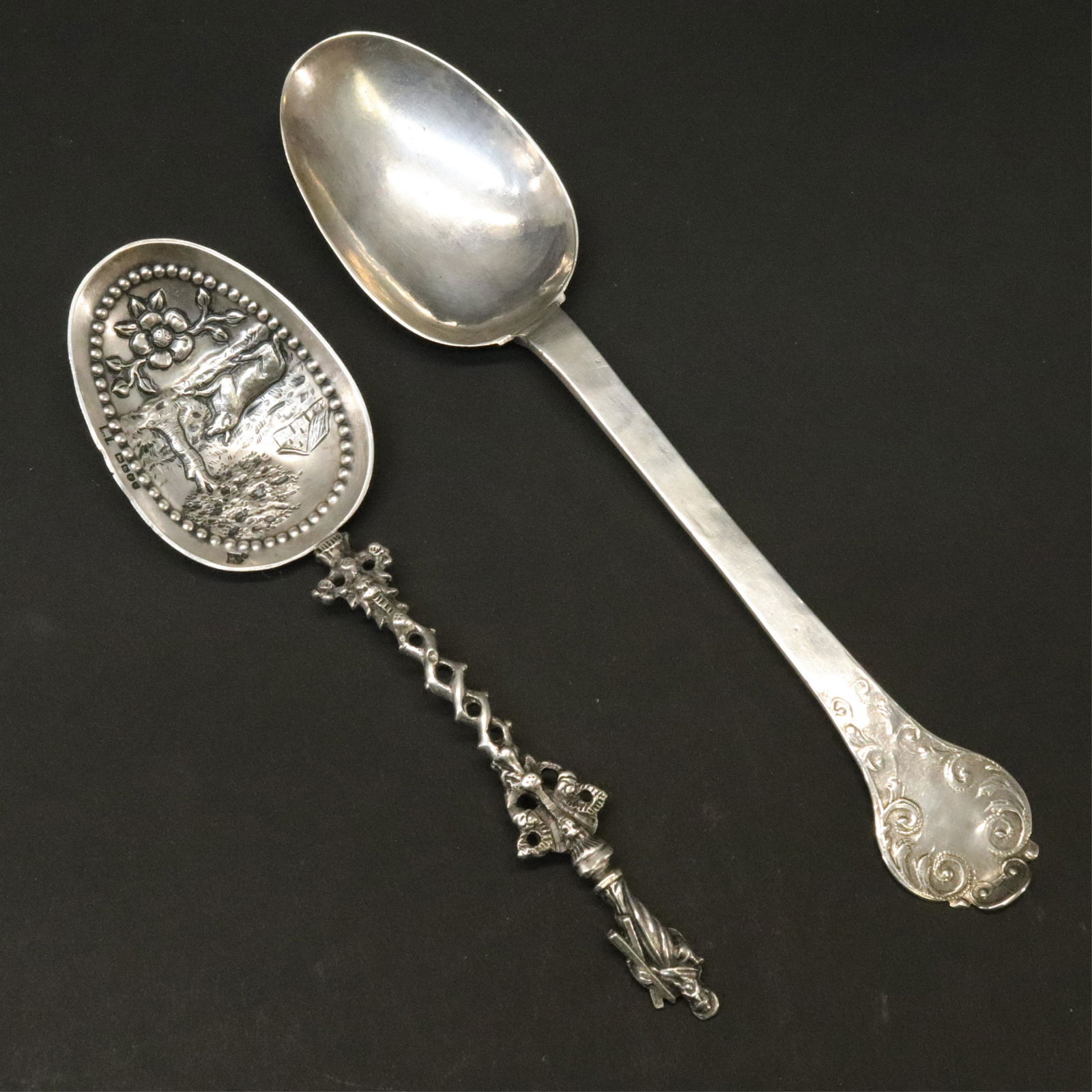 18th C. Spoon and Louis Landsberg, c. 1890, spoon (1 of 6)