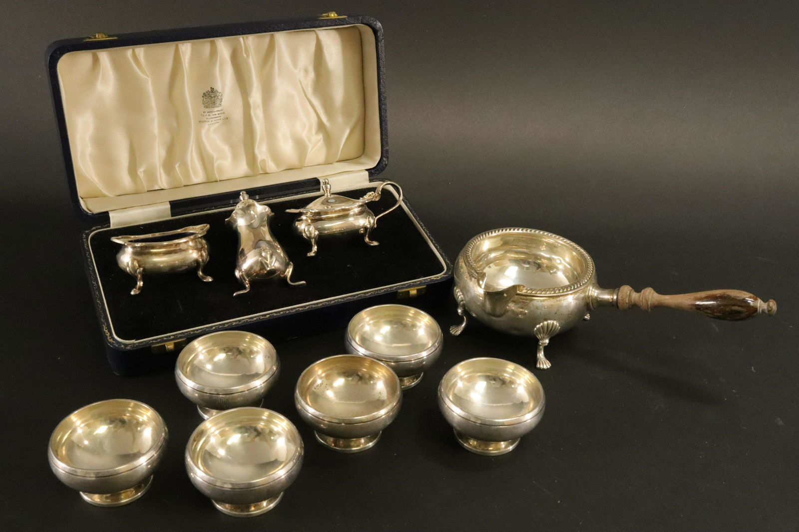 Group of Sterling & English Silver Table Items (1 of 7)