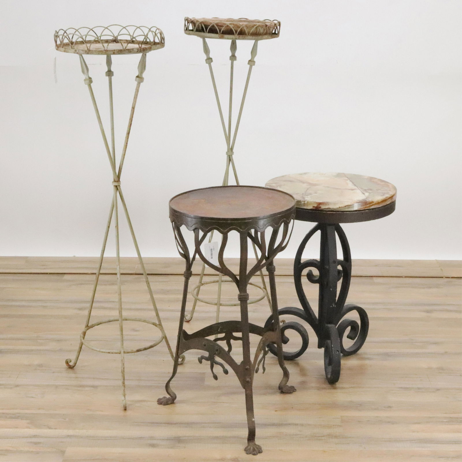 3 Various Painted Metal Fern Stands (1 of 7)