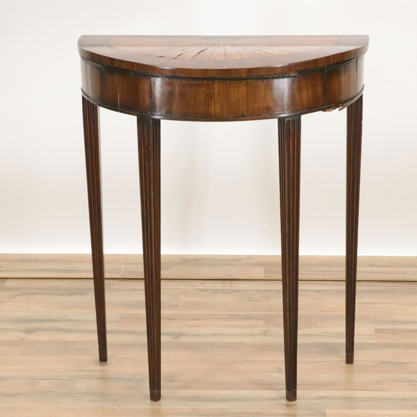 George III Satinwood Inlaid Console, 18th C. (1 of 11)