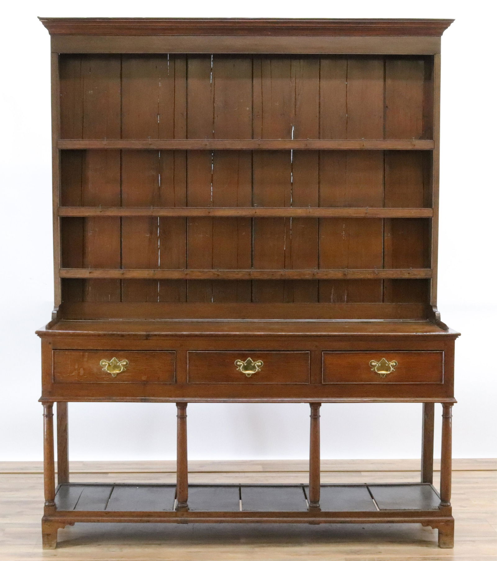 Antique Oak Welsh Potboard Dresser, Buffet (1 of 7)