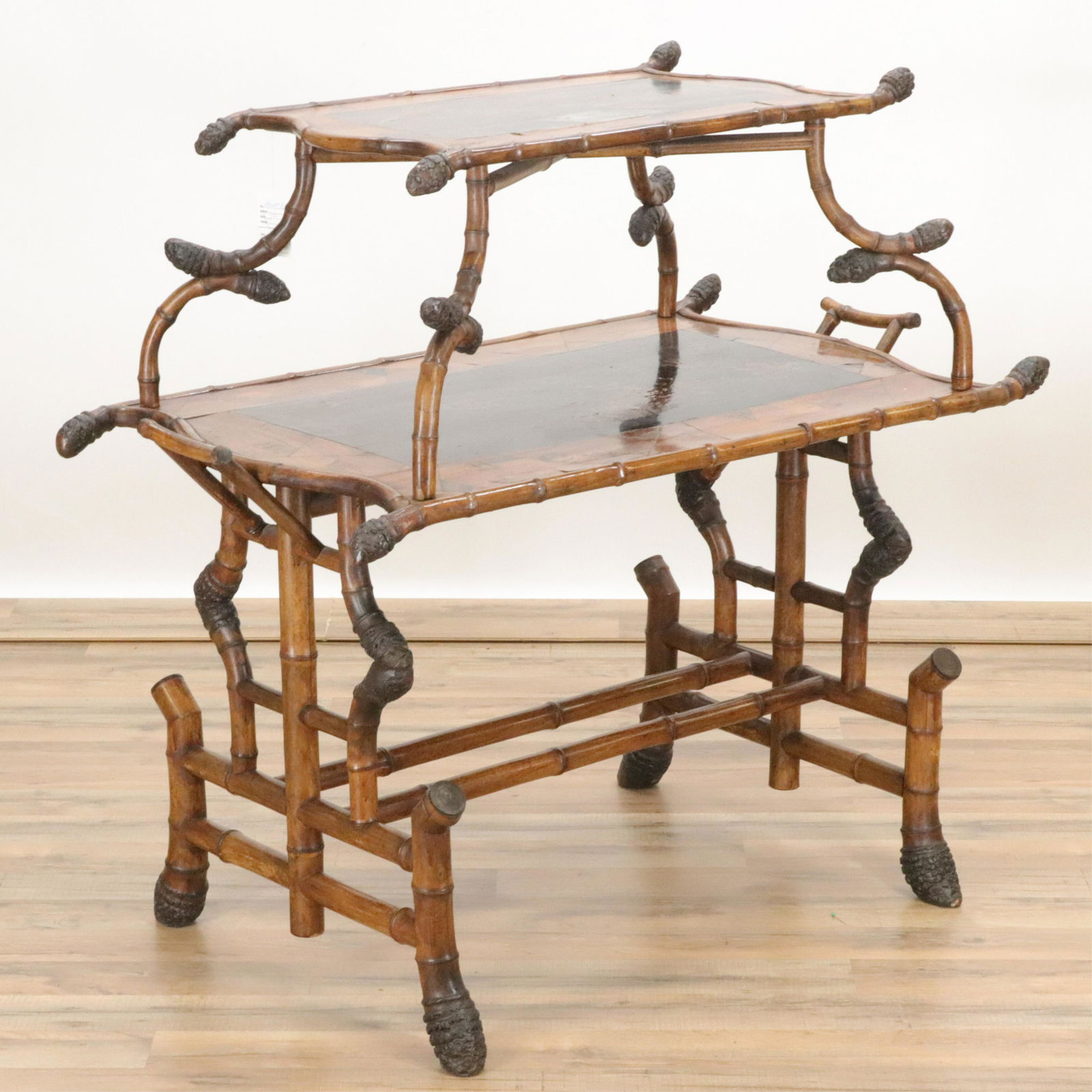 Vintage English Aesthetic Movement Tray Table (1 of 11)