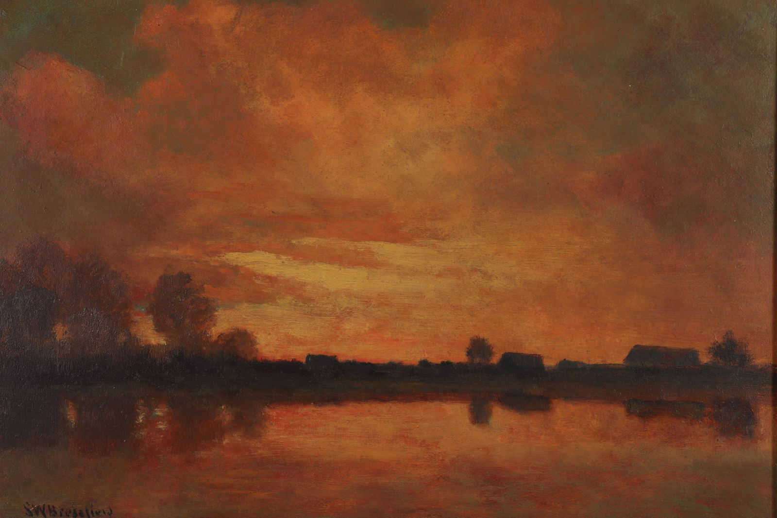 Probably J.W. Bretzfield - Sunset, O/B (1 of 7)