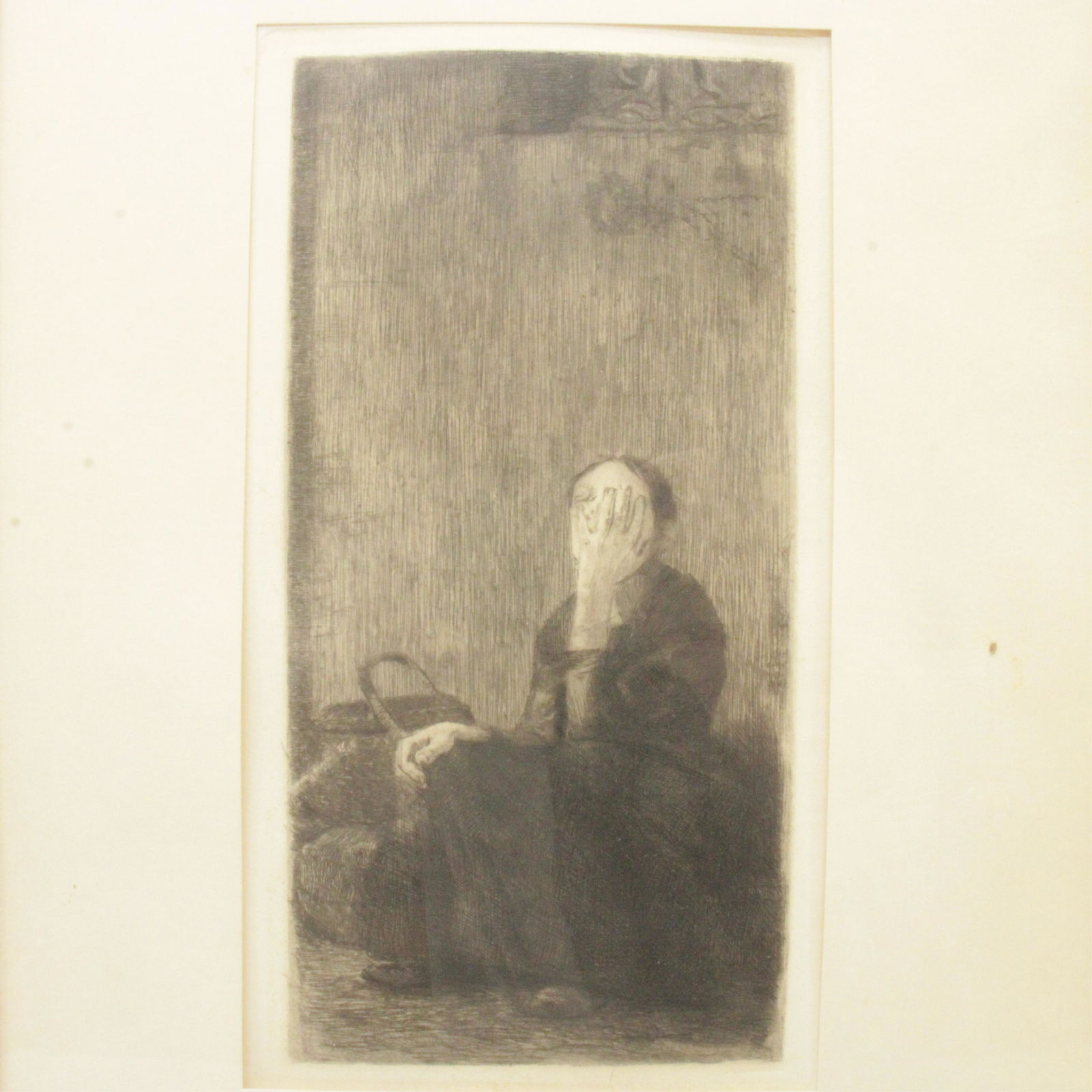 Kathe Kollwitz - En Der Kirchenmaner, Etching (1 of 6)