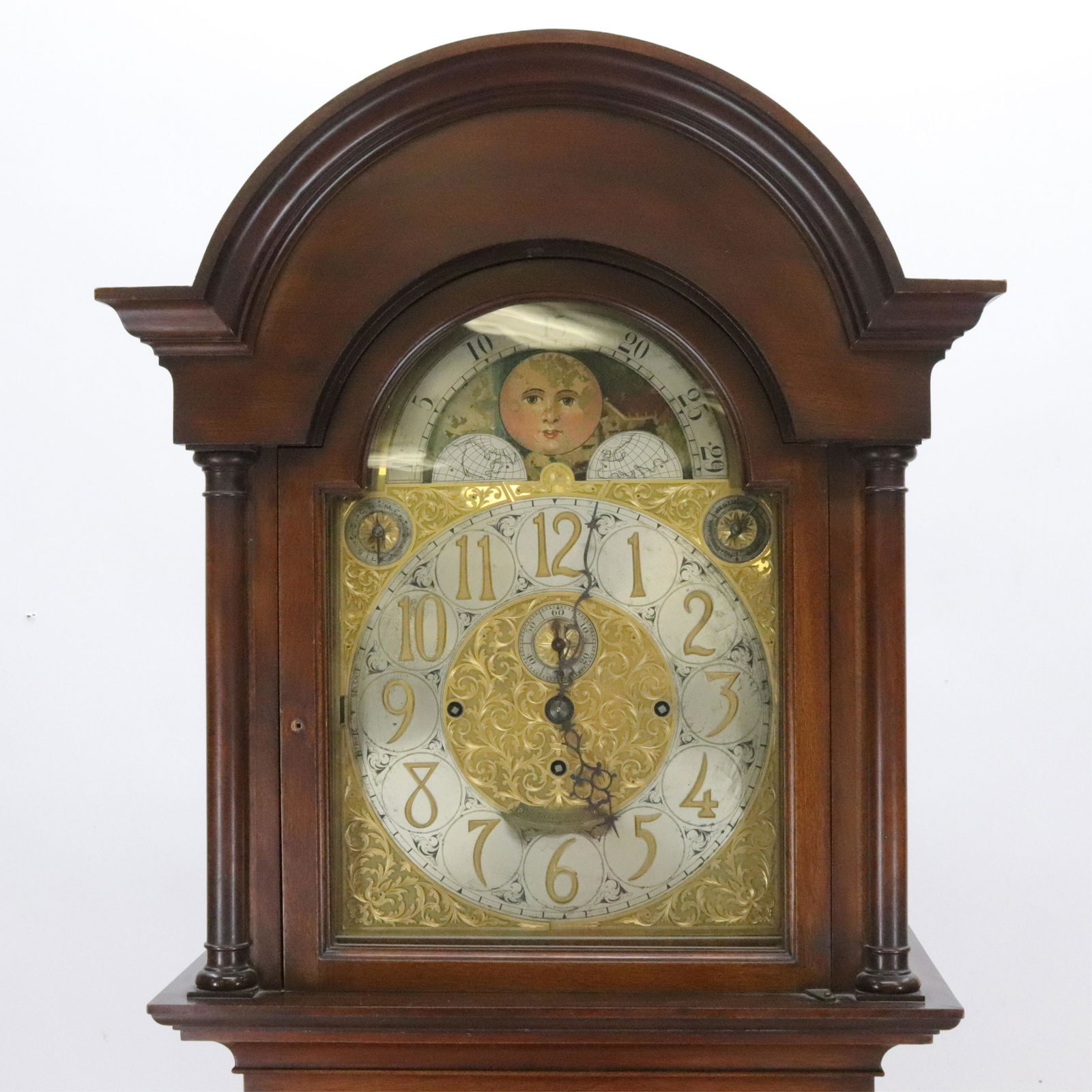 Tiffany & Co. Georgian Style Tall Case Clock (1 of 12)
