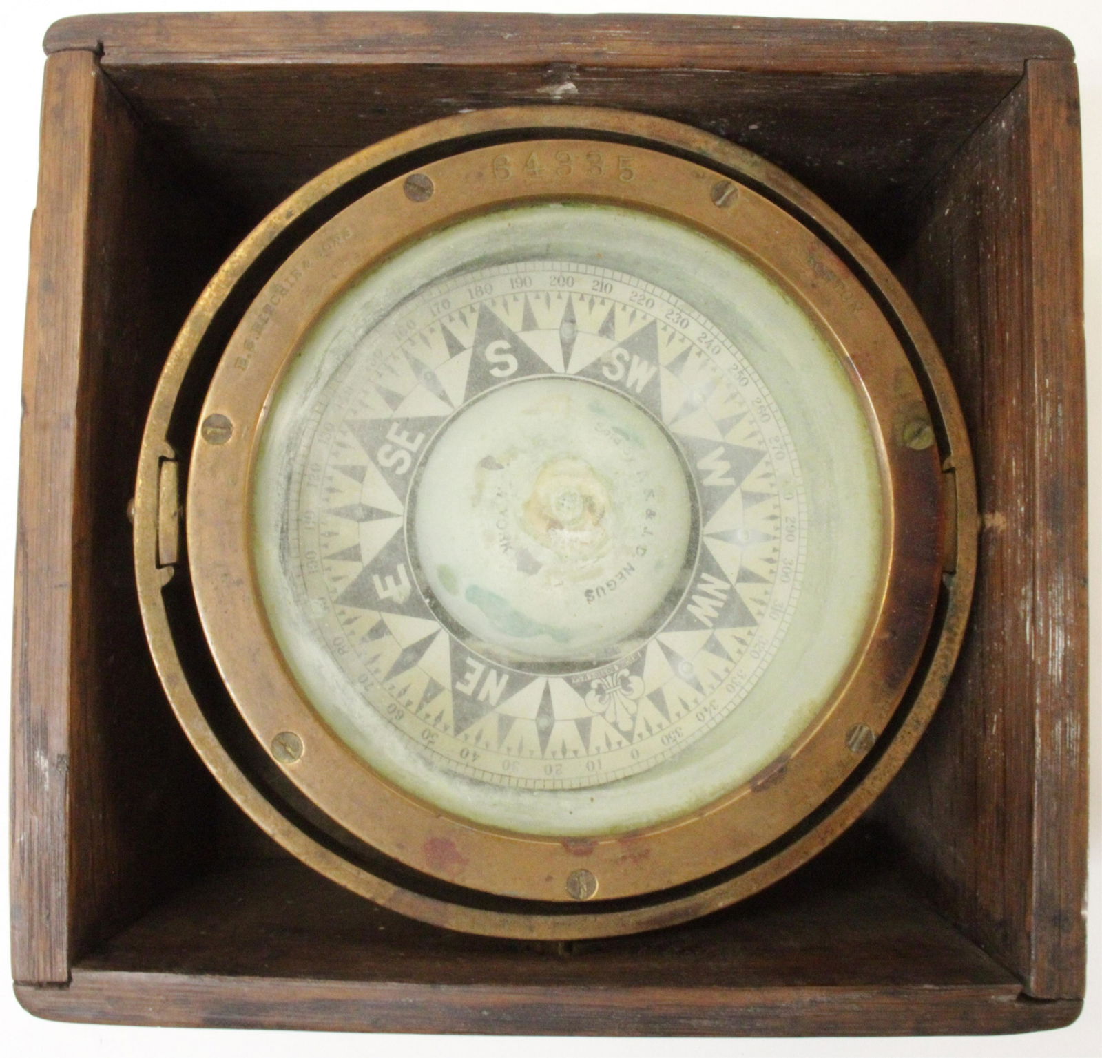 E.D. Ritchie & Sons Ship Compass (1 of 8)