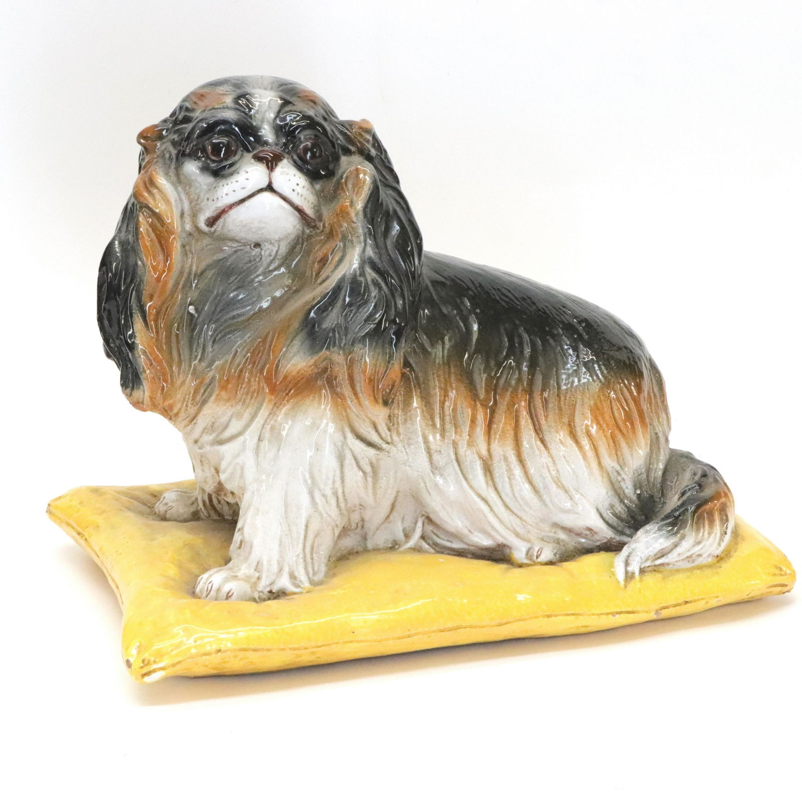 Italian Ceramic Figure of a Pekingese (1 of 6)