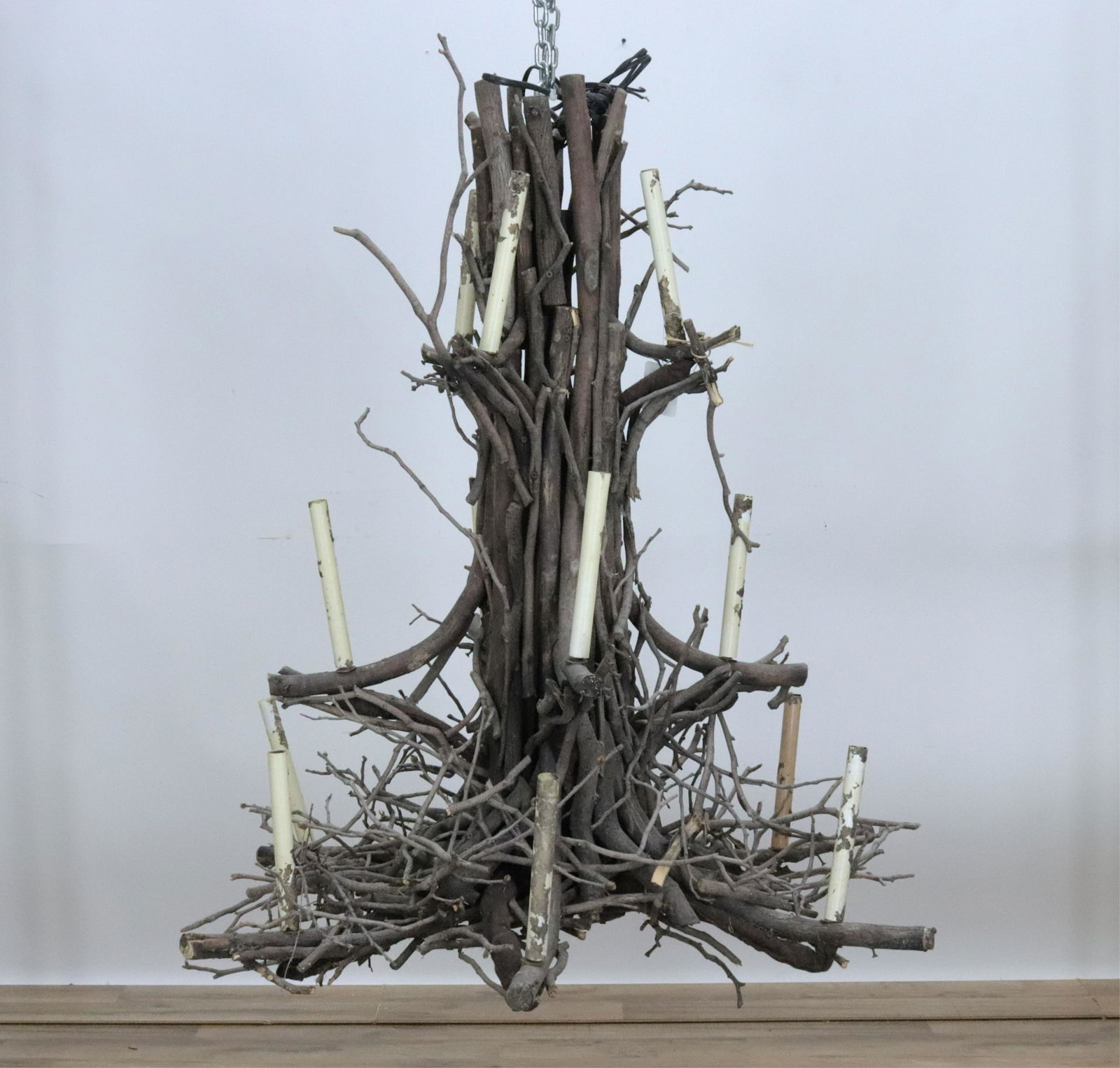 Adirondack Style Twig And Limb Chandelier (1 of 7)