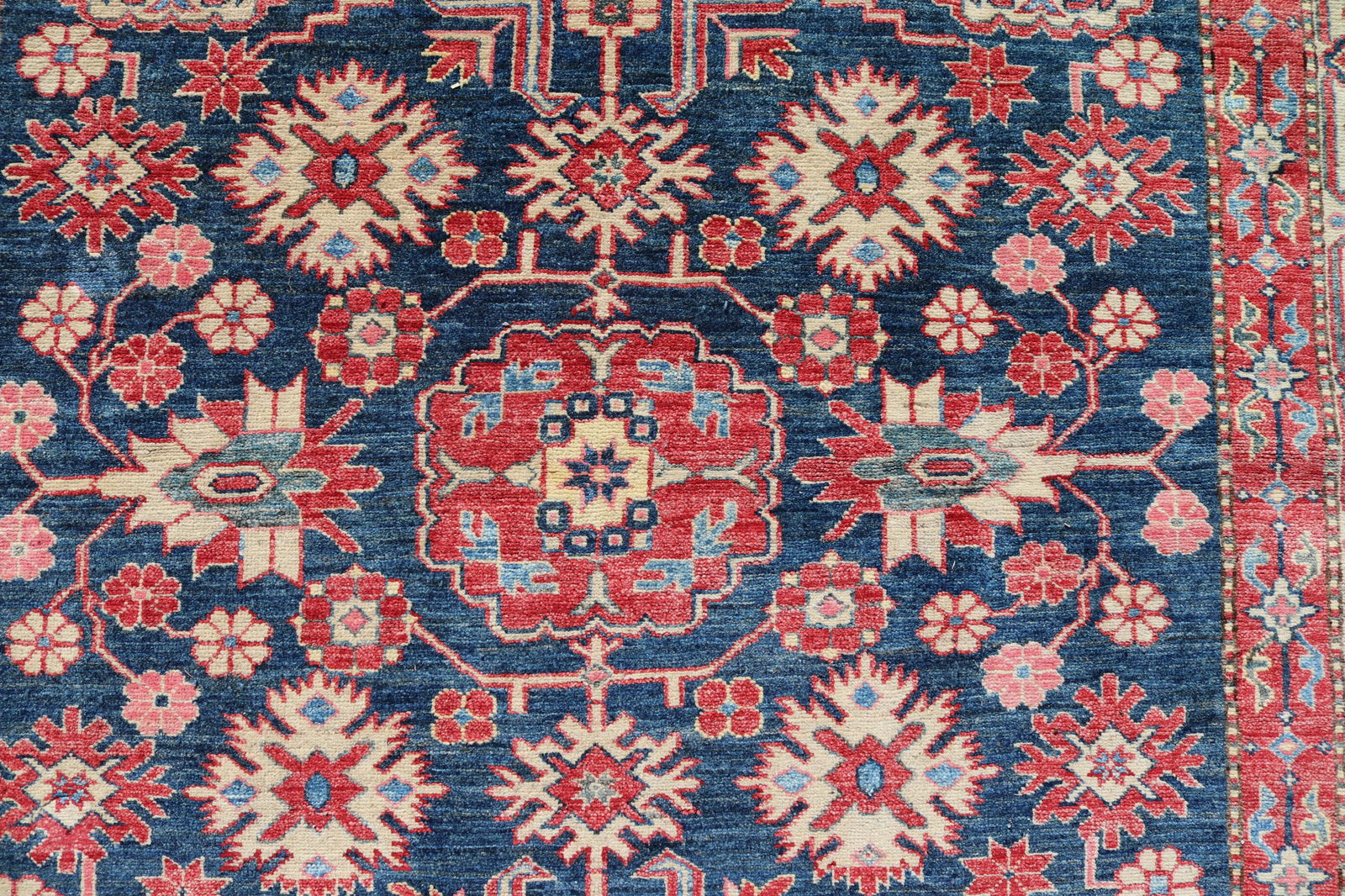 Caucasian Style Wool Area rug 6'-3 x 8'-9 (1 of 6)